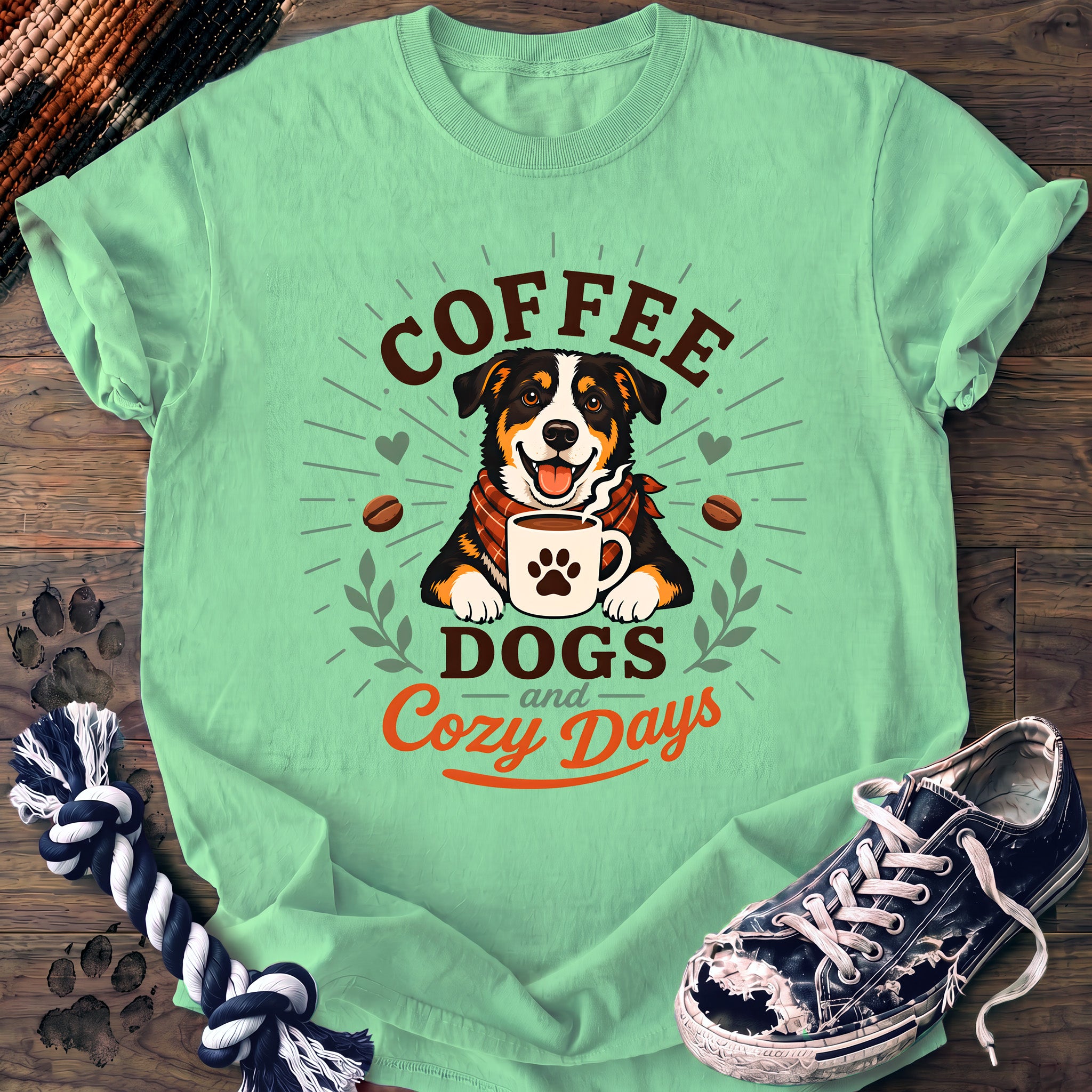 PAWSSION CLUB t-shirt in IslandReef color - SKU PC-0240