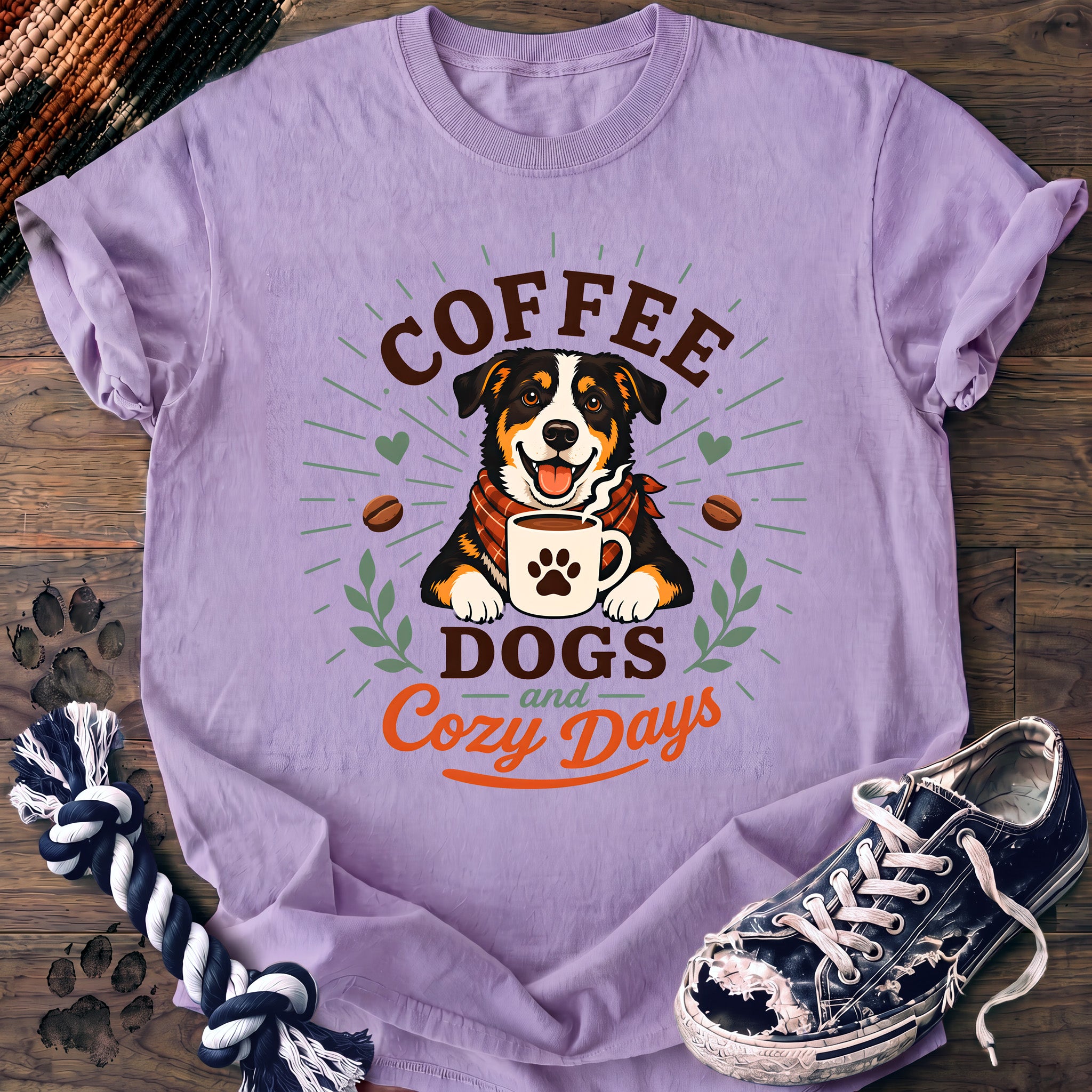 PAWSSION CLUB t-shirt in Orchid color - SKU PC-0240