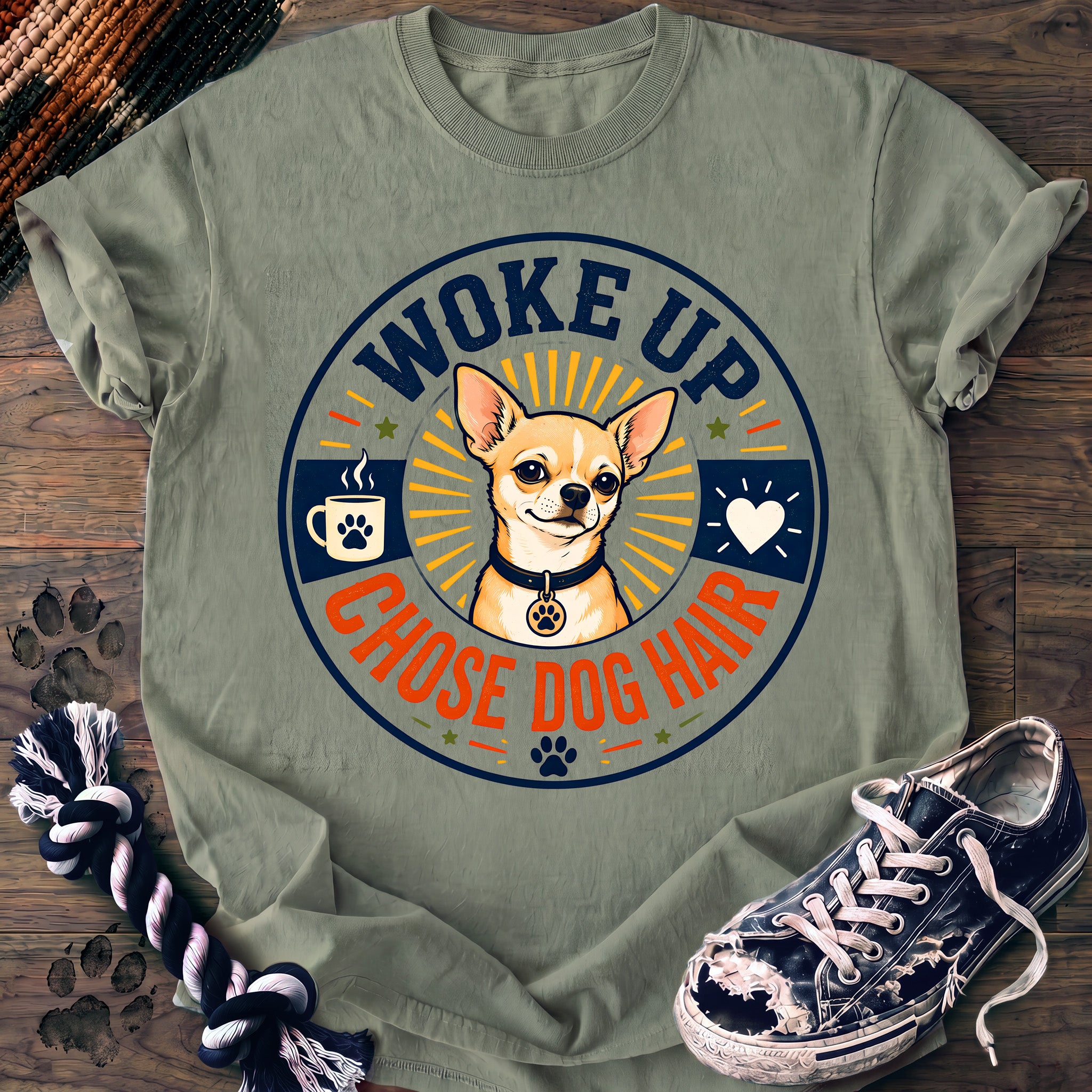 PAWSSION CLUB t-shirt in Bay color - SKU PC-0247