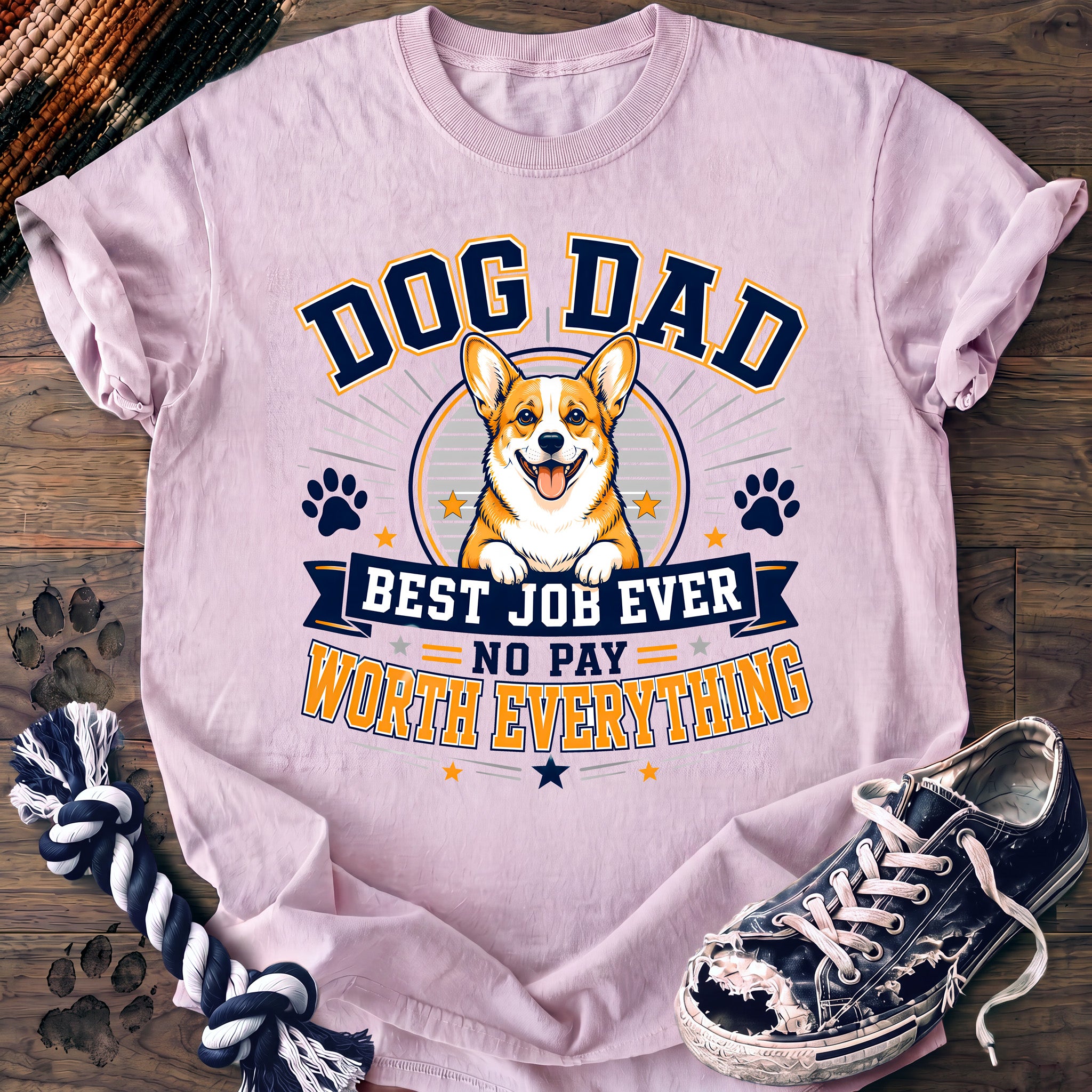 PAWSSION CLUB t-shirt in Blossom color - SKU PC-0248