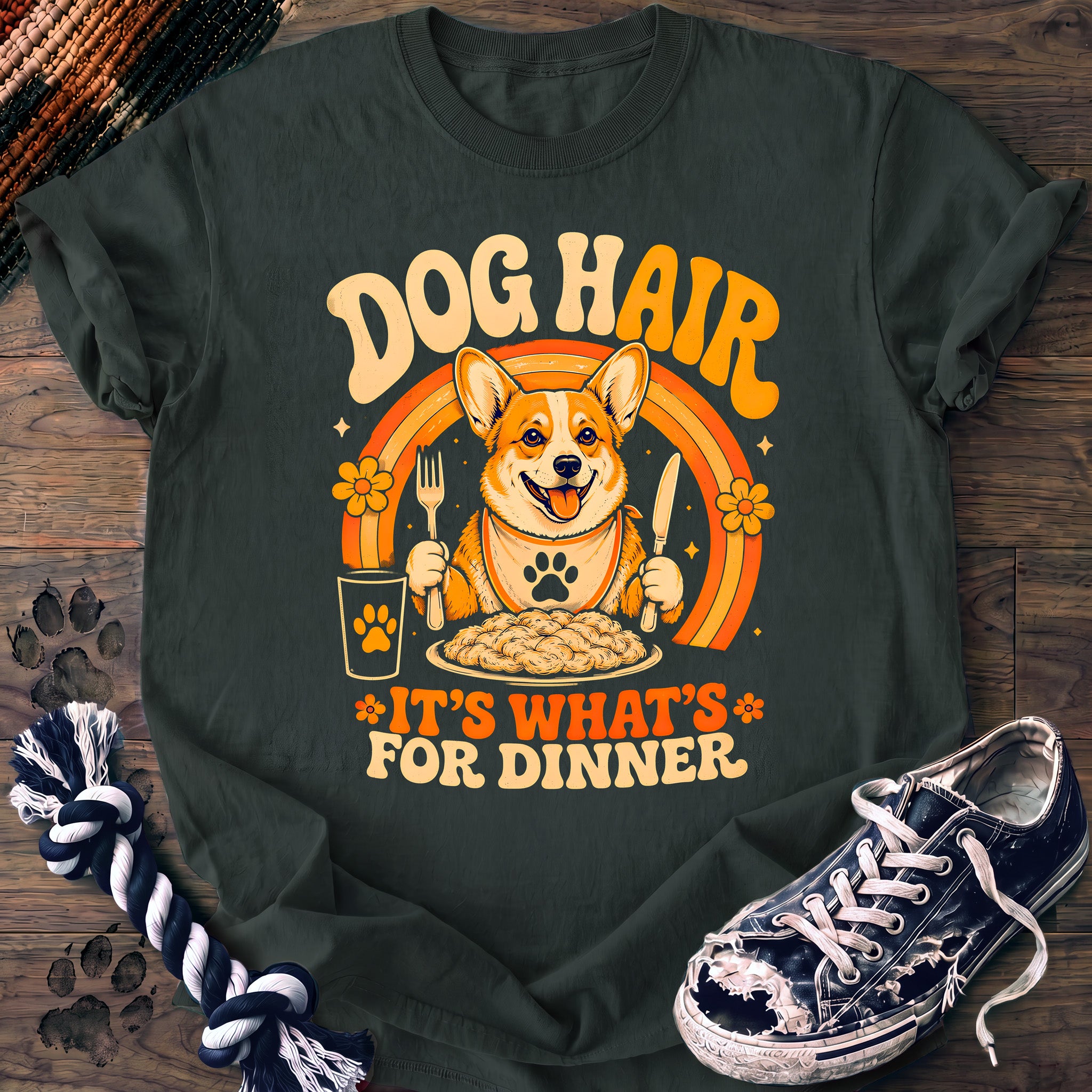PAWSSION CLUB t-shirt in BlueSpruce color - SKU PC-0249
