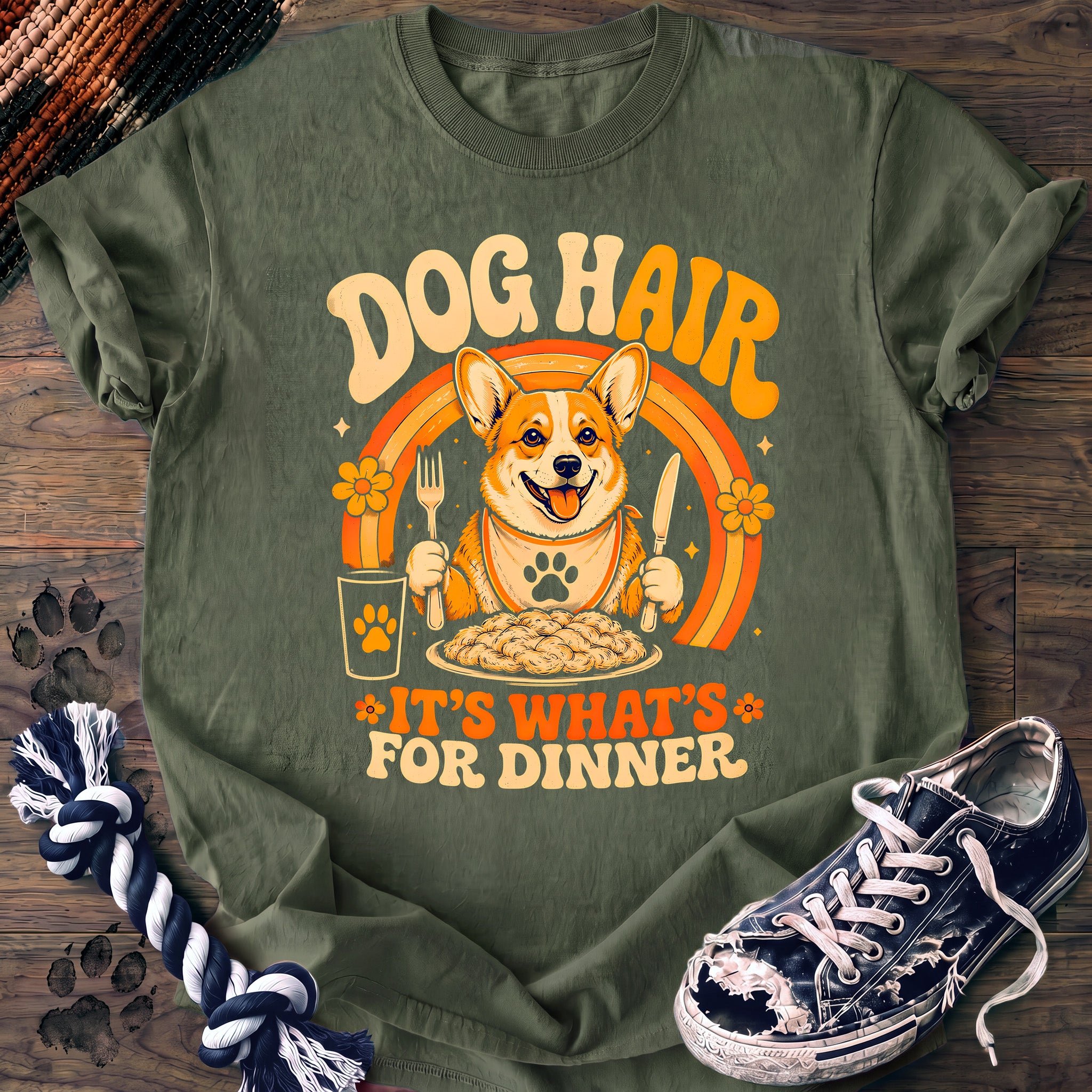 PAWSSION CLUB t-shirt in LightGreen color - SKU PC-0249