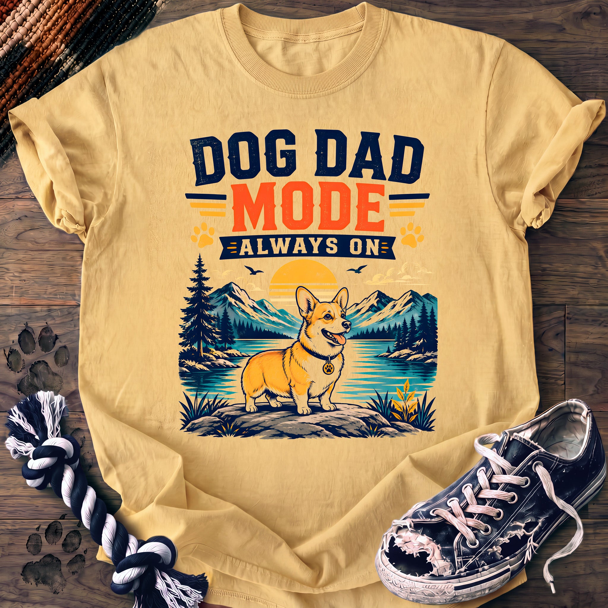 PAWSSION CLUB t-shirt in Butter color - SKU PC-0250