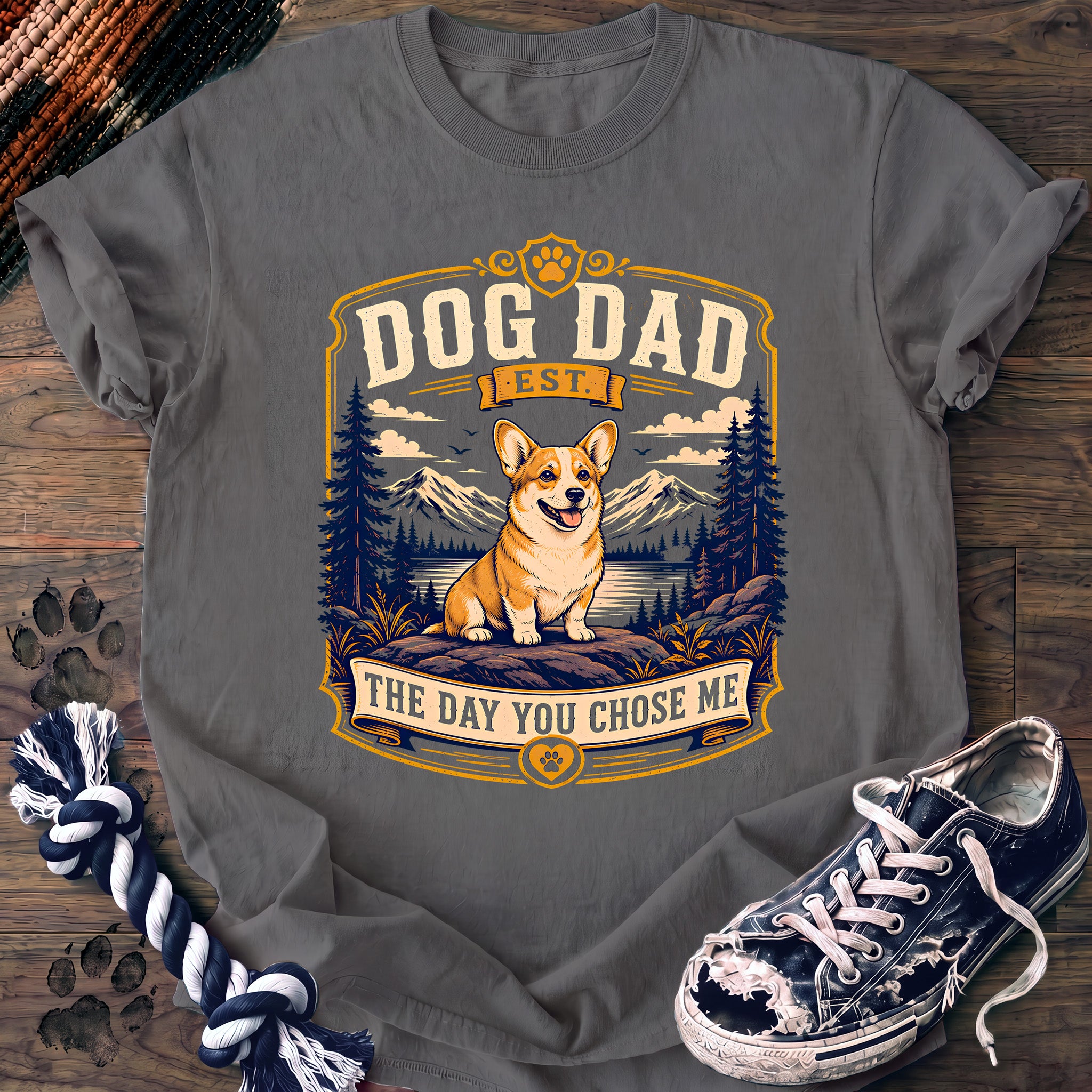 PAWSSION CLUB t-shirt in Grey color - SKU PC-0251