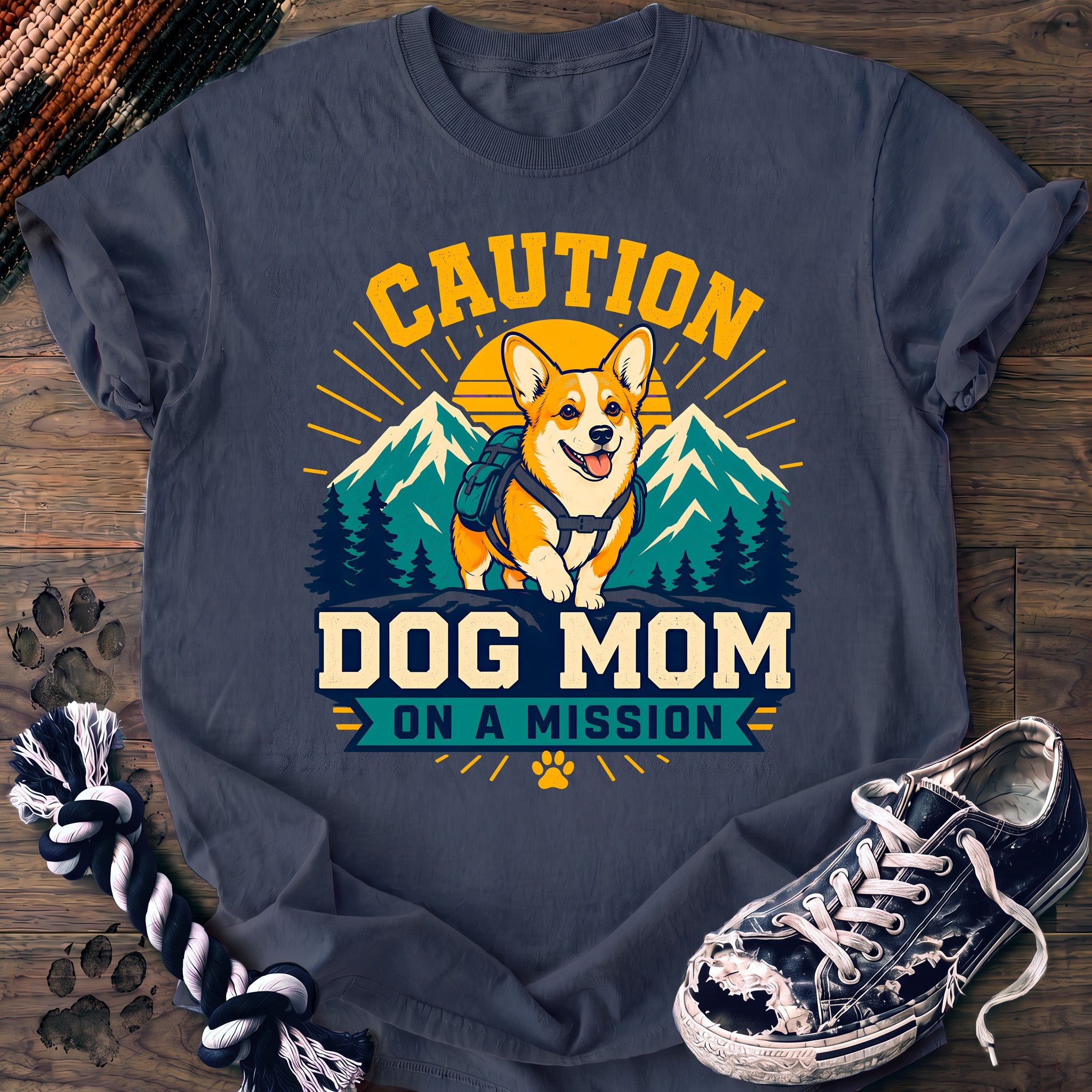 PAWSSION CLUB t-shirt in BlueJean color - SKU PC-0252