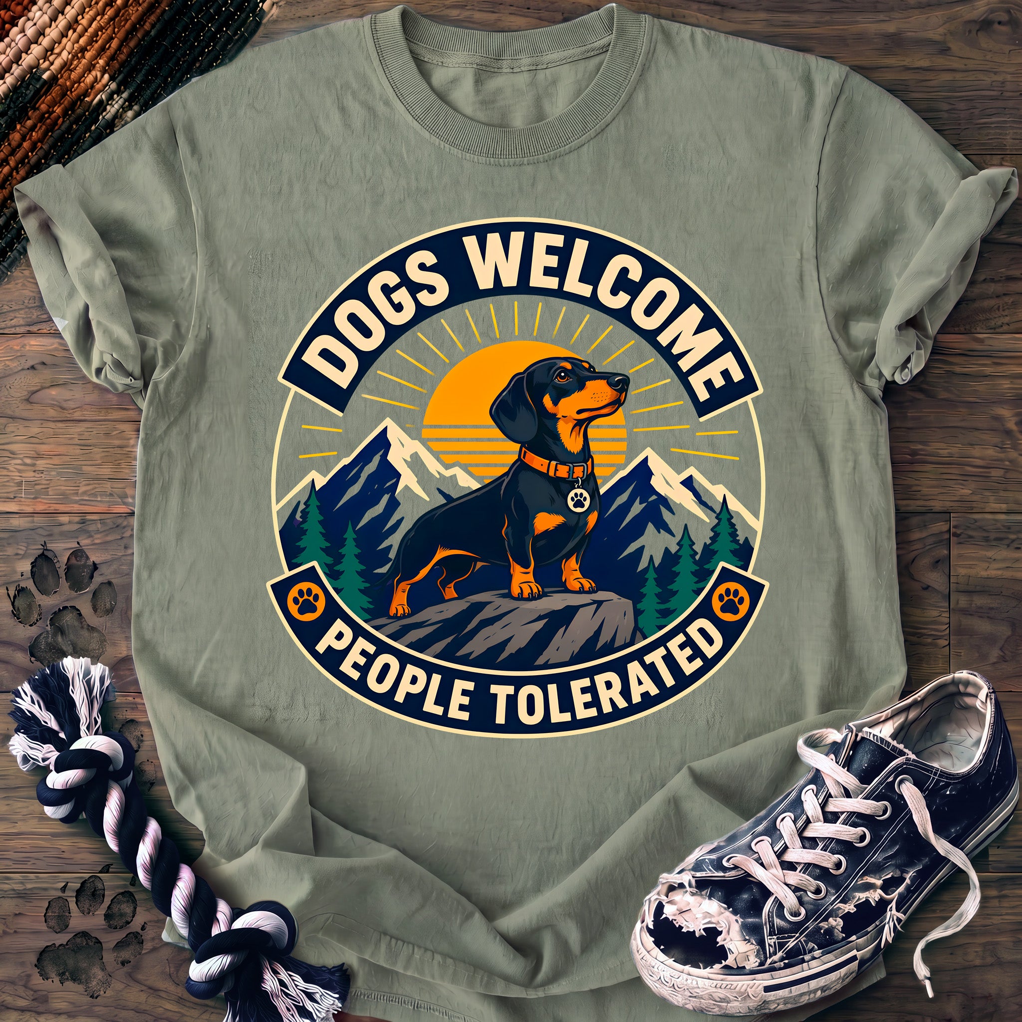 PAWSSION CLUB t-shirt in Bay color - SKU PC-0254