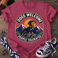 PAWSSION CLUB t-shirt in Crunchberry color - SKU PC-0254