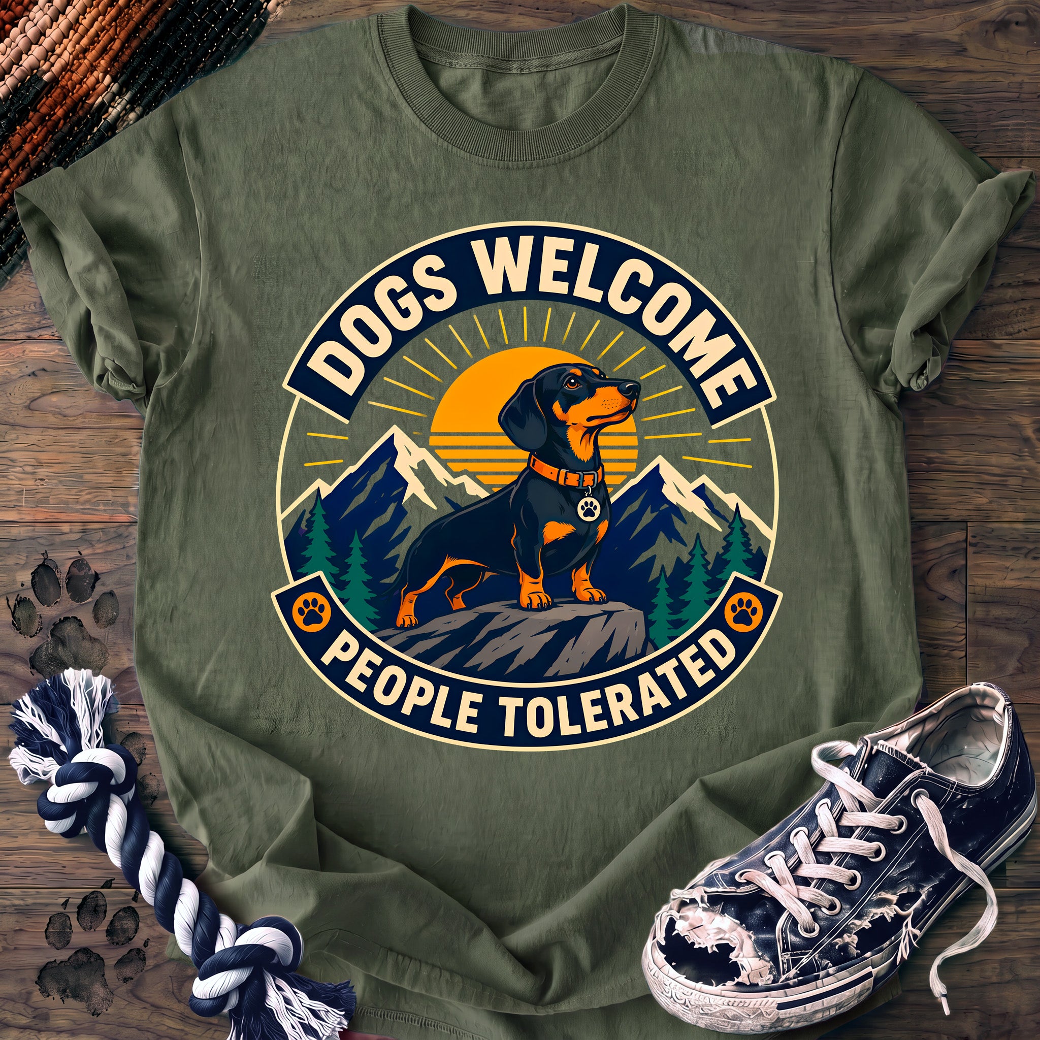 PAWSSION CLUB t-shirt in LightGreen color - SKU PC-0254