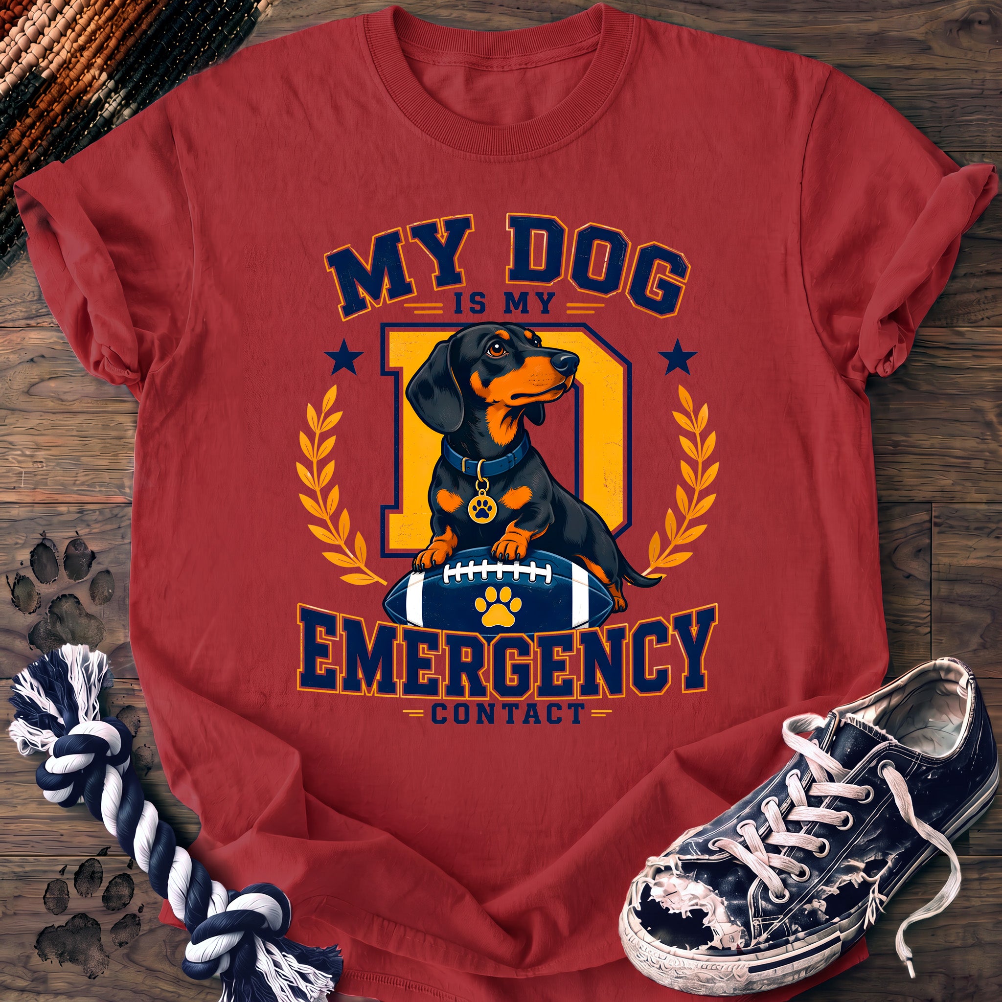PAWSSION CLUB t-shirt in Watermelon color - SKU PC-0255