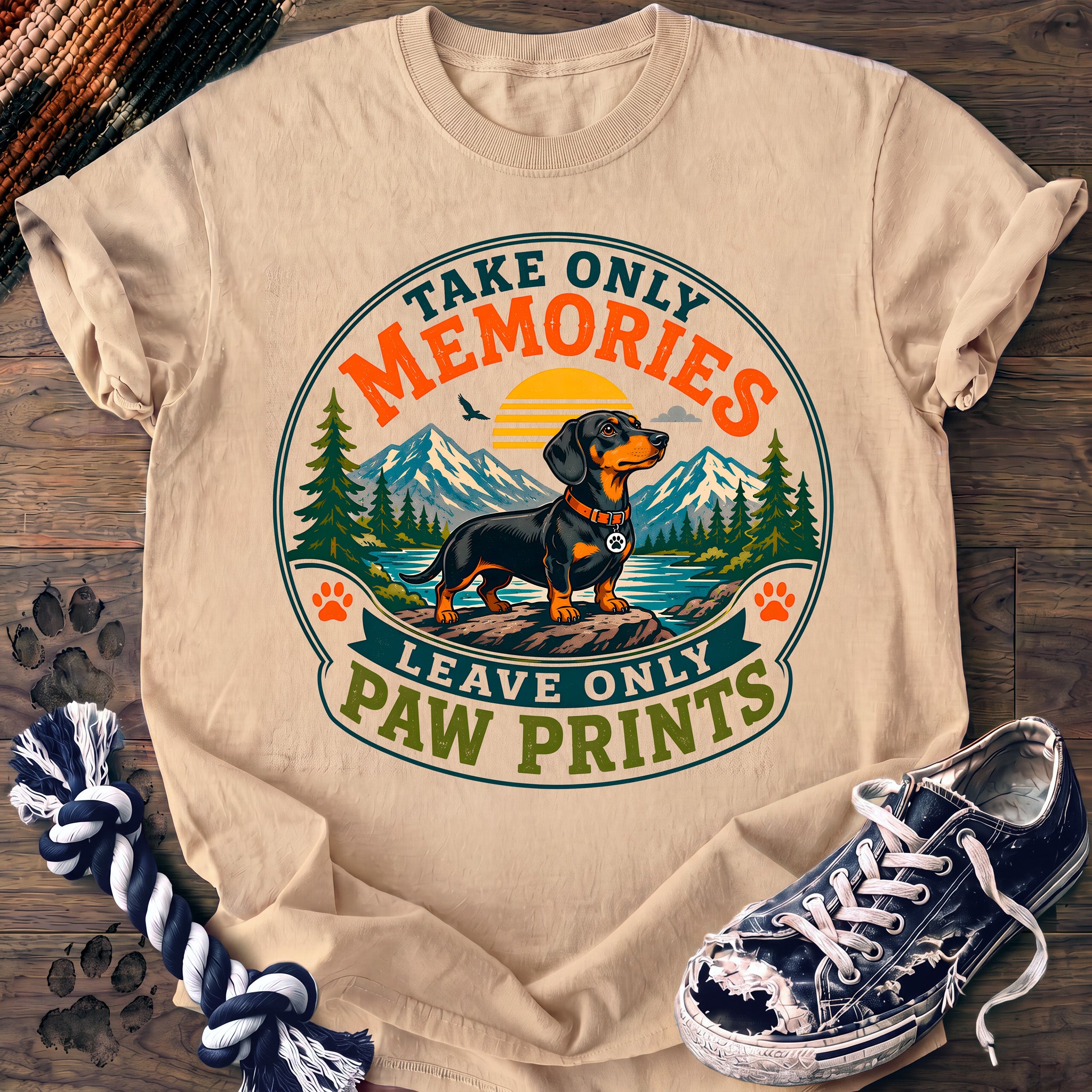 PAWSSION CLUB t-shirt in Ivory color - SKU PC-0256