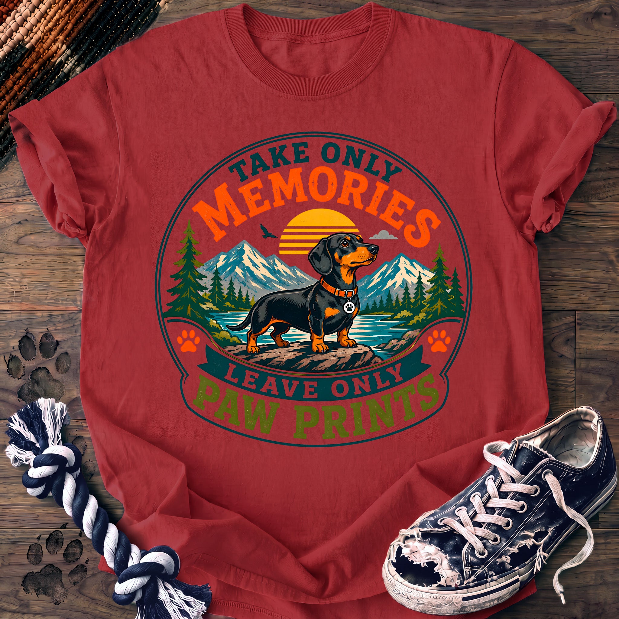 PAWSSION CLUB t-shirt in Watermelon color - SKU PC-0256