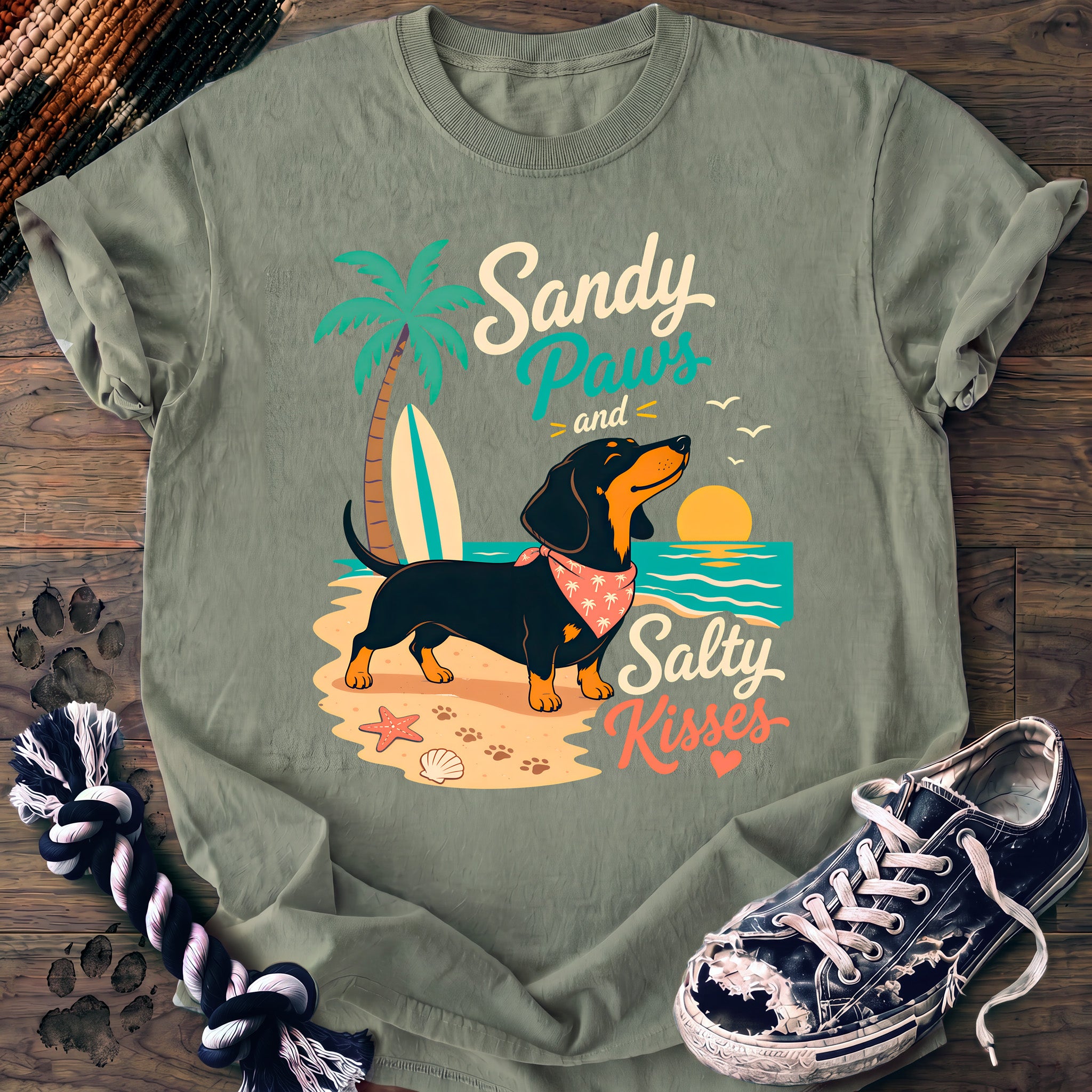 PAWSSION CLUB t-shirt in Bay color - SKU PC-0257