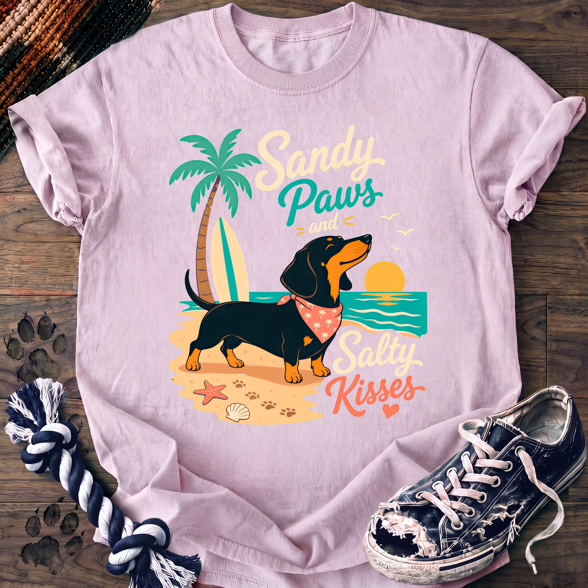 PAWSSION CLUB t-shirt in Blossom color - SKU PC-0257