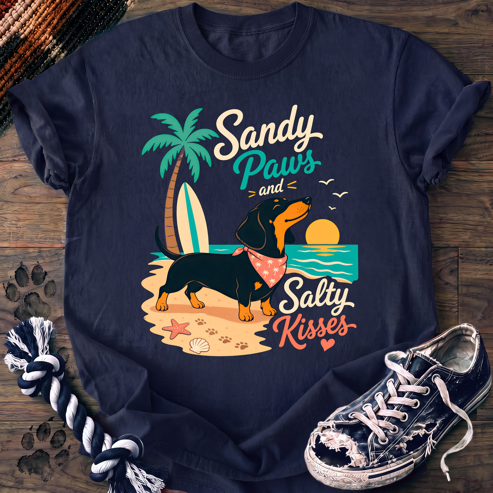 PAWSSION CLUB t-shirt in Navy color - SKU PC-0257
