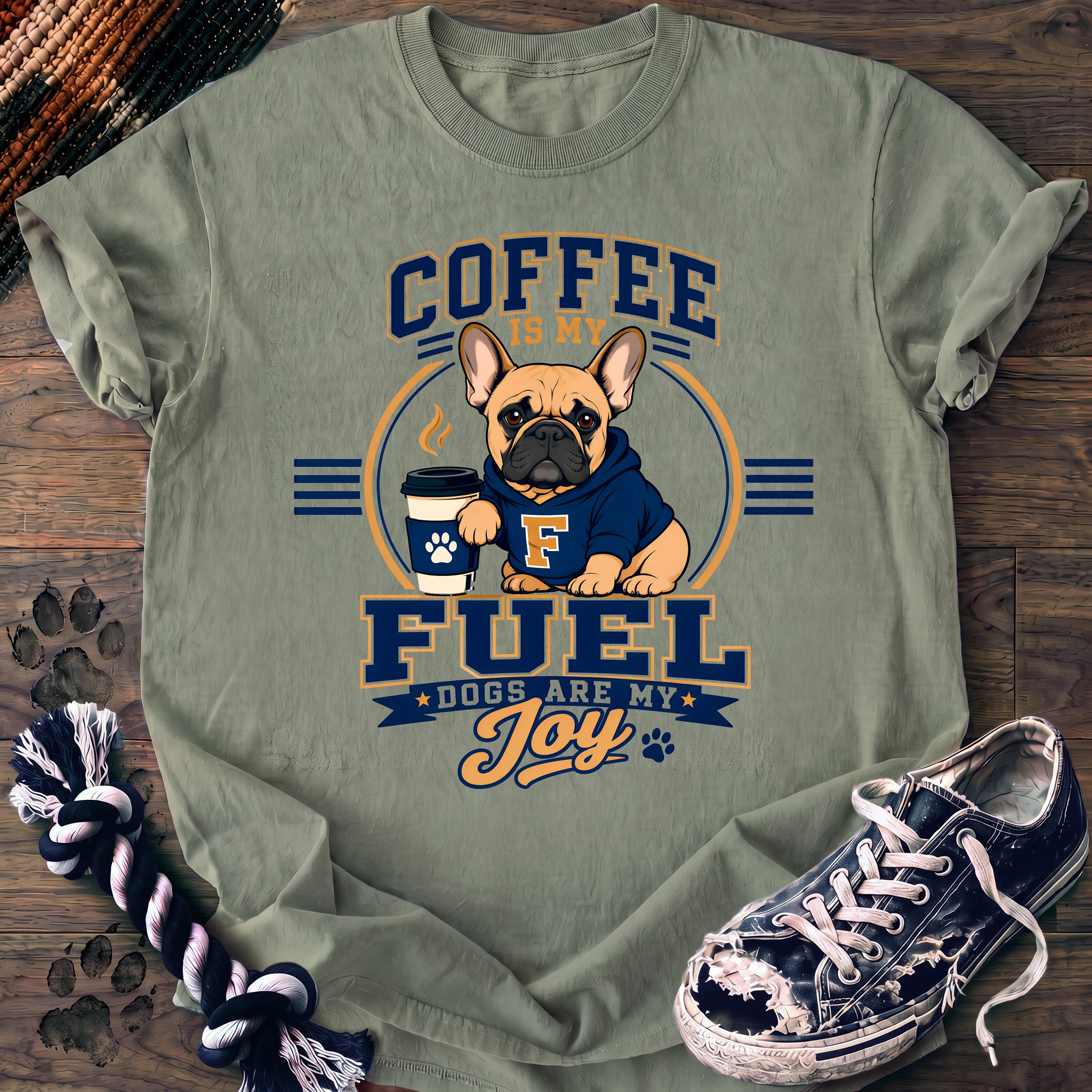 PAWSSION CLUB t-shirt in Bay color - SKU PC-0258