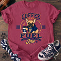 PAWSSION CLUB t-shirt in Crunchberry color - SKU PC-0258