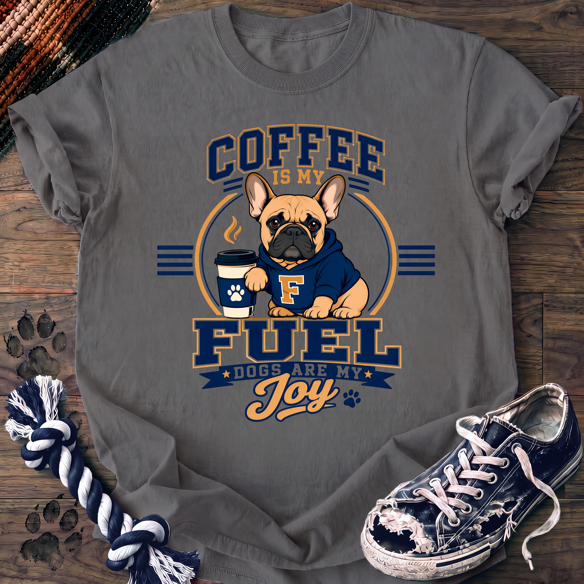 PAWSSION CLUB t-shirt in Grey color - SKU PC-0258