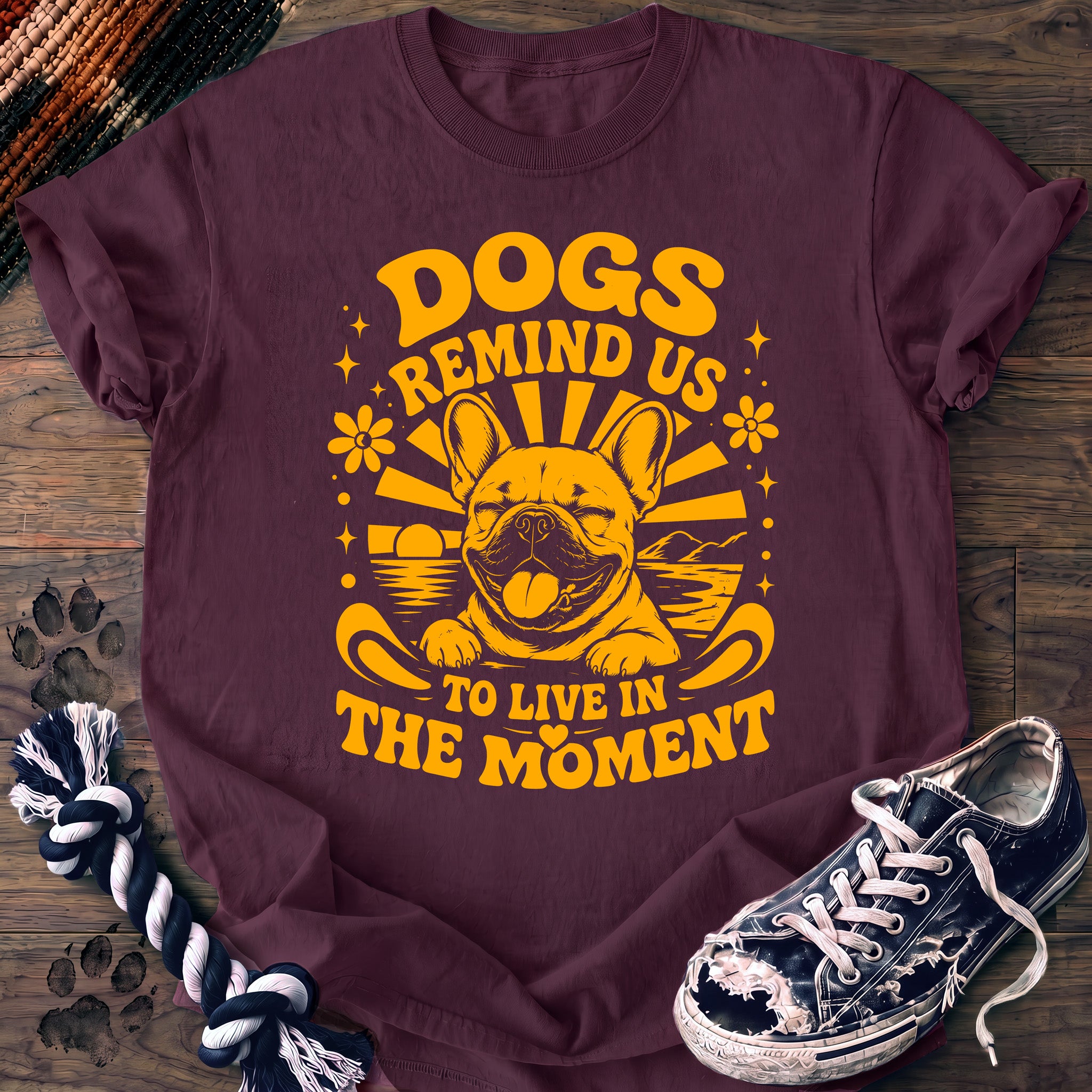 PAWSSION CLUB t-shirt in Berry color - SKU PC-0260