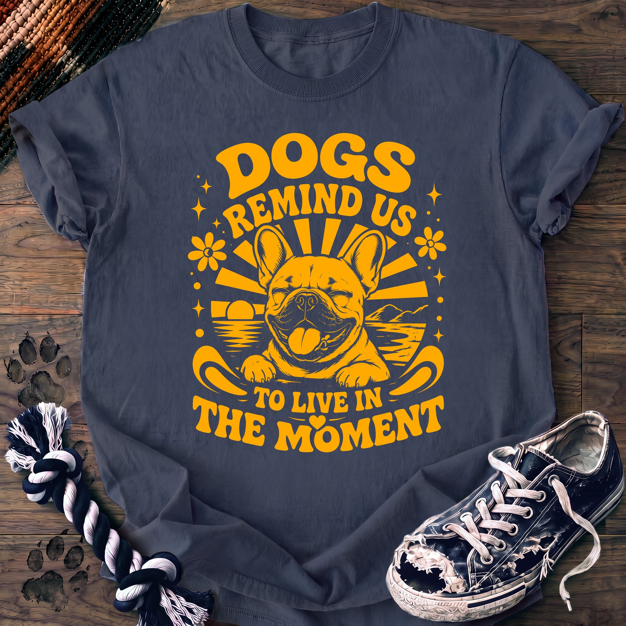 PAWSSION CLUB t-shirt in BlueJean color - SKU PC-0260