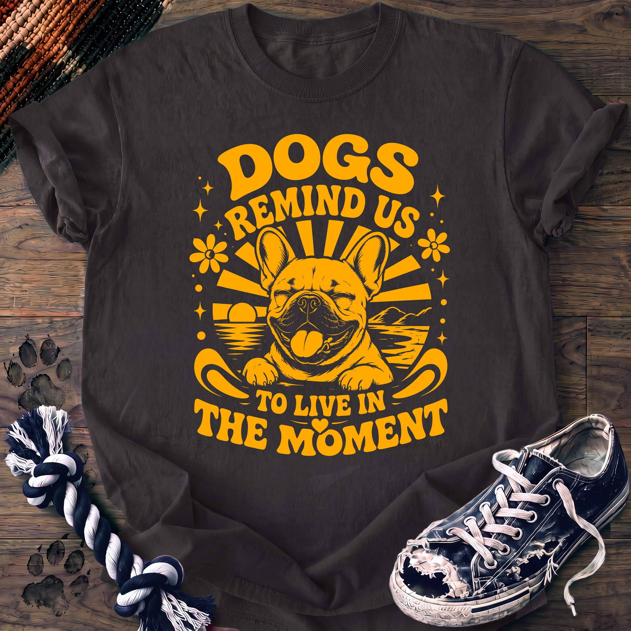 PAWSSION CLUB t-shirt in Graphite color - SKU PC-0260