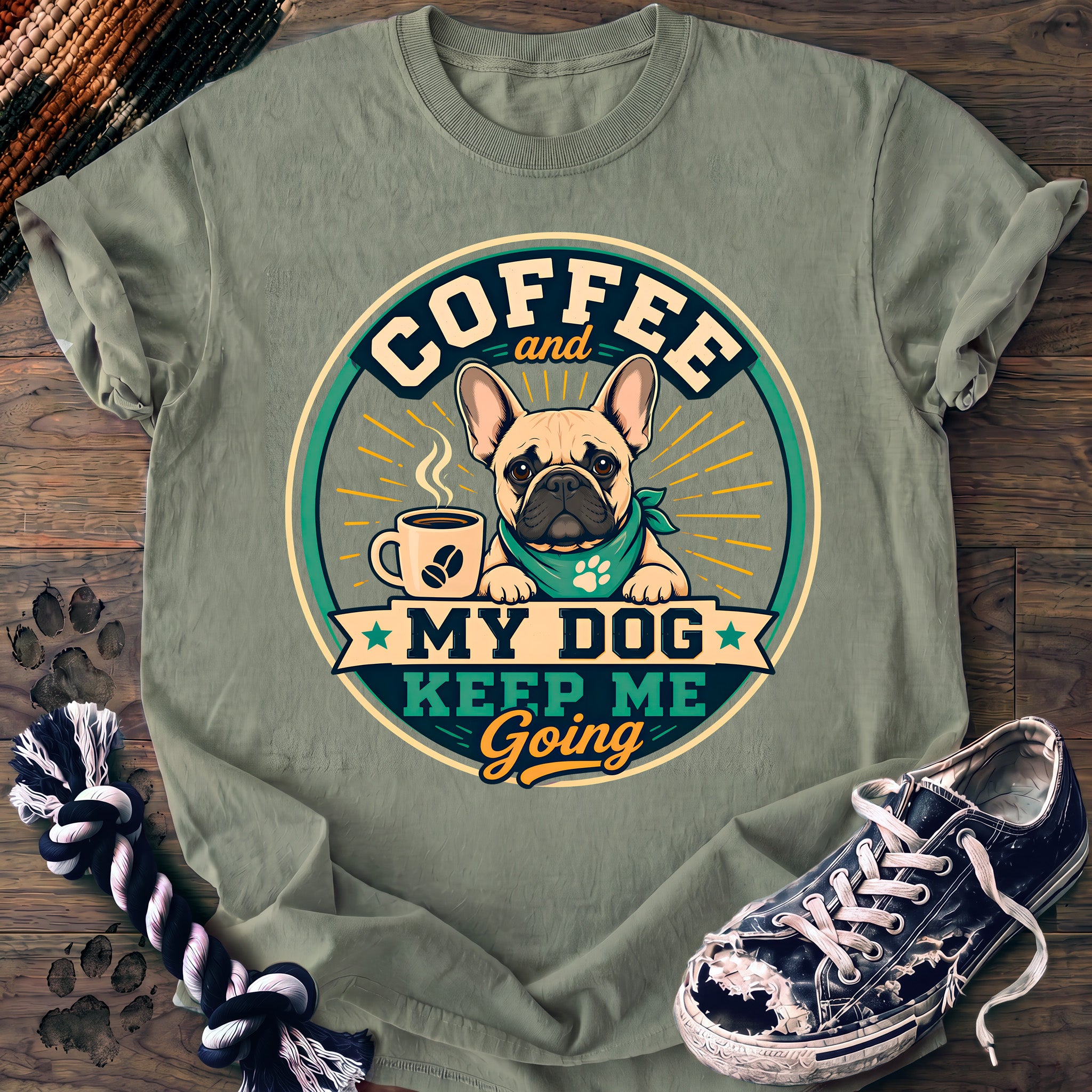 PAWSSION CLUB t-shirt in Bay color - SKU PC-0262