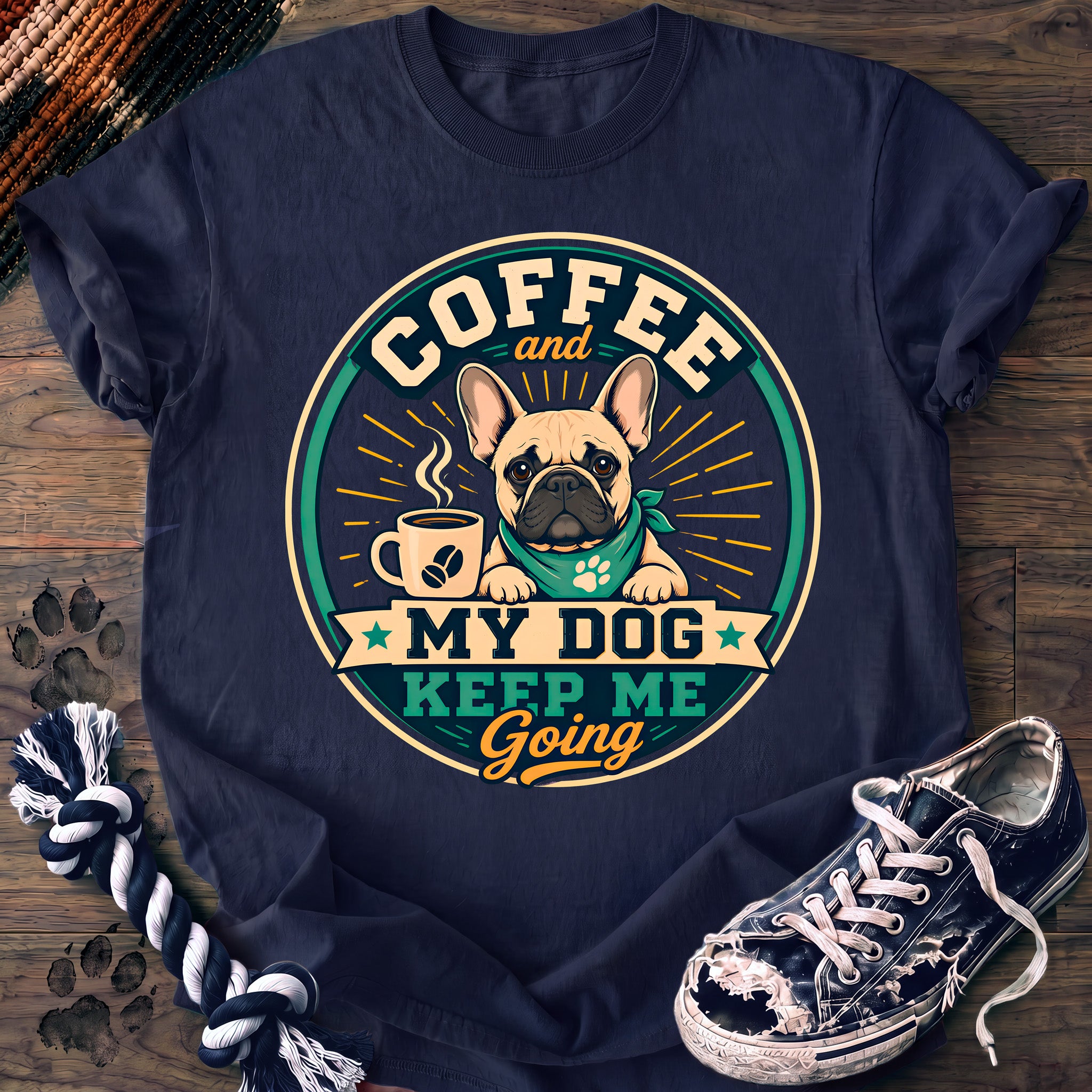 PAWSSION CLUB t-shirt in Navy color - SKU PC-0262