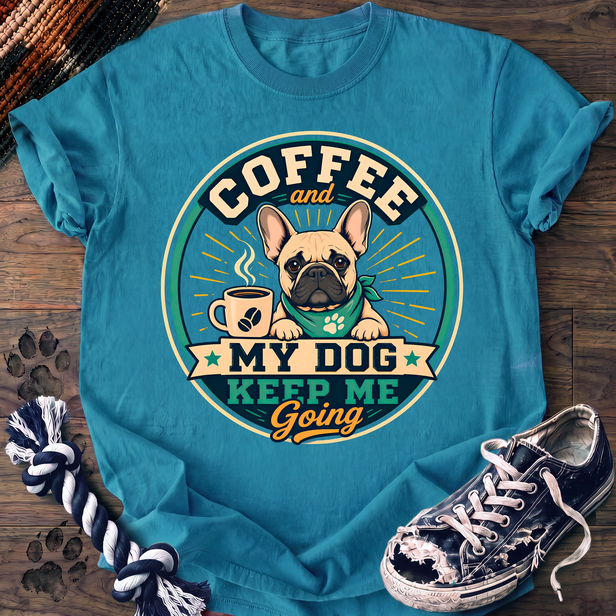 PAWSSION CLUB t-shirt in Sapphire color - SKU PC-0262