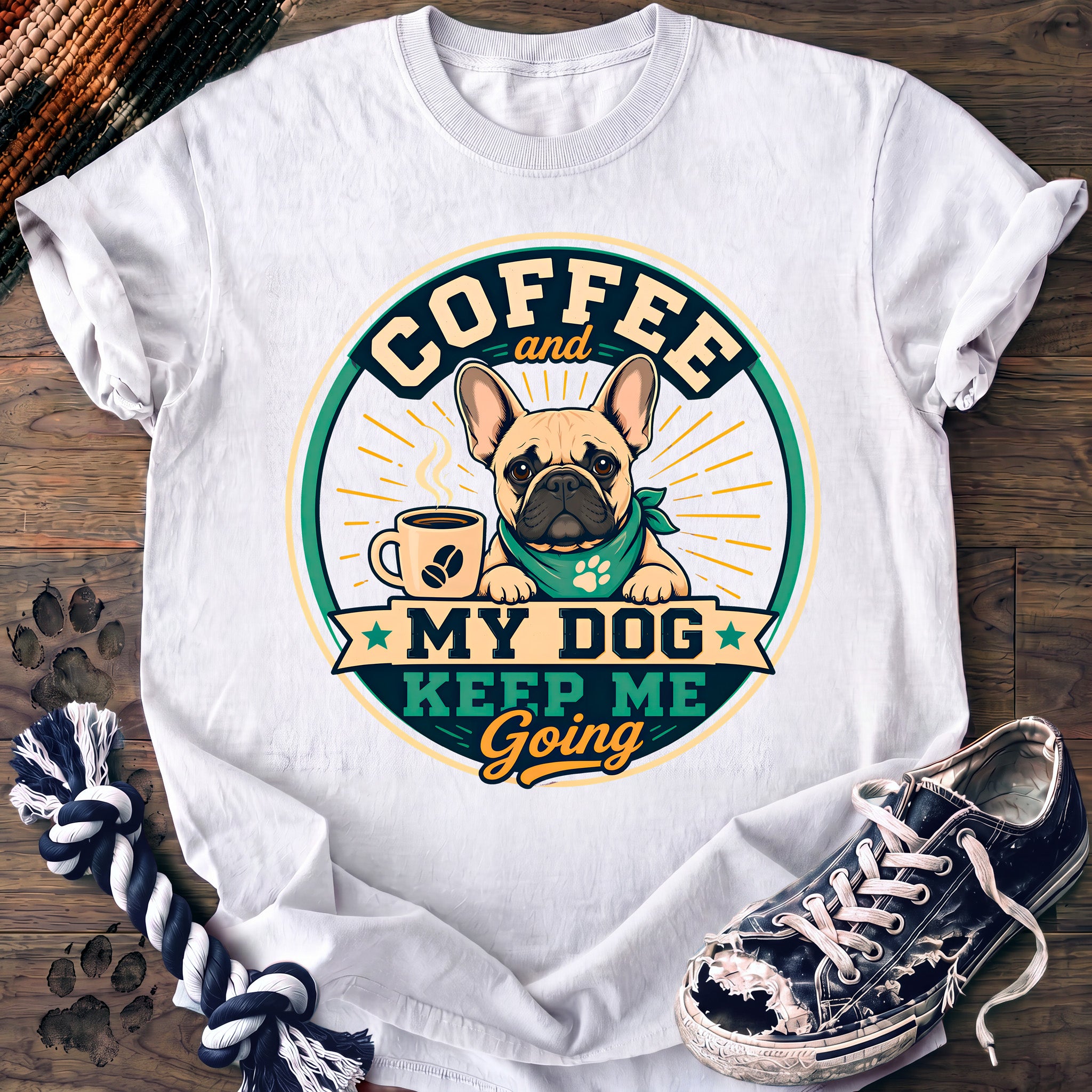 PAWSSION CLUB t-shirt in White color - SKU PC-0262