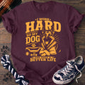 PAWSSION CLUB t-shirt in Berry color - SKU PC-0263
