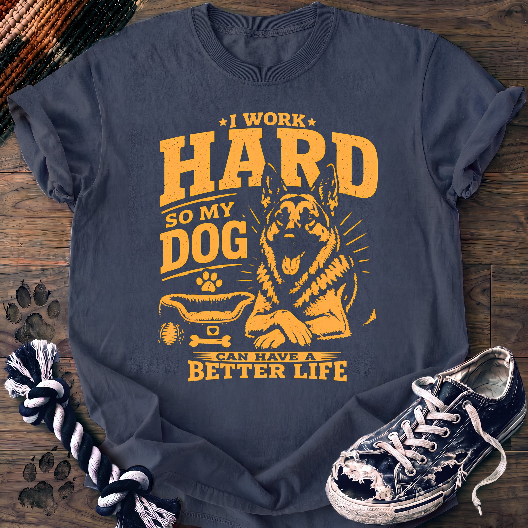 PAWSSION CLUB t-shirt in BlueJean color - SKU PC-0263