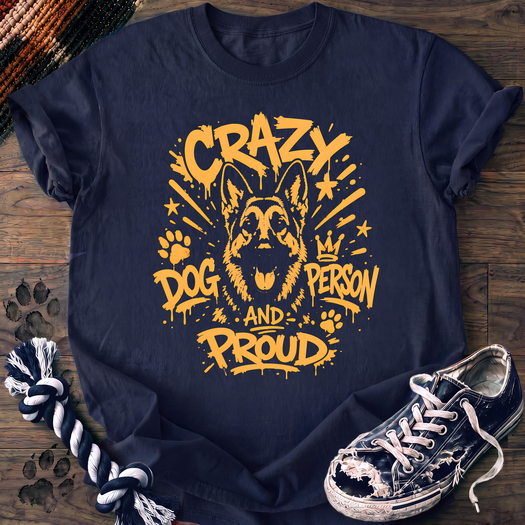PAWSSION CLUB t-shirt in Navy color - SKU PC-0264