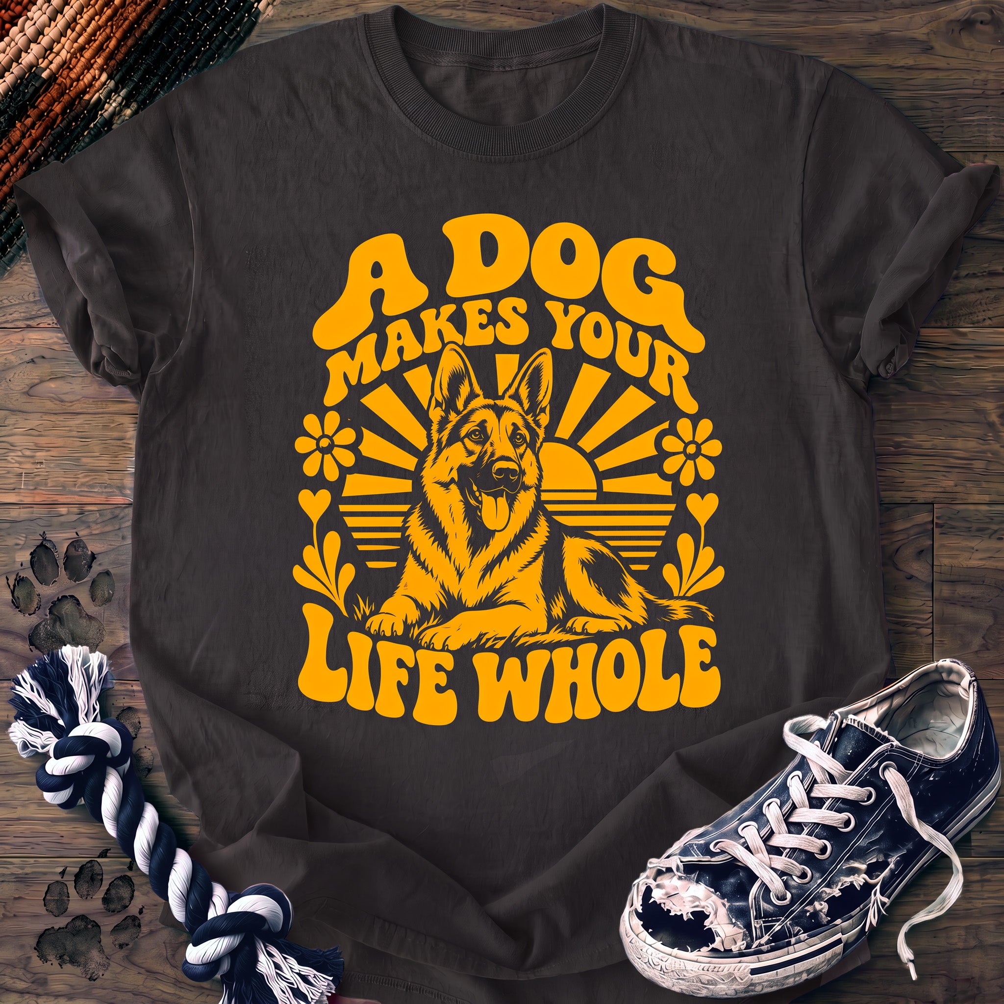 PAWSSION CLUB t-shirt in Graphite color - SKU PC-0265