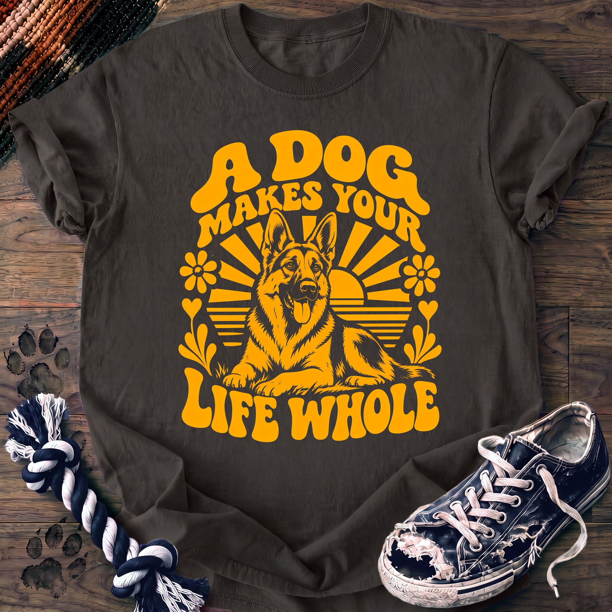 PAWSSION CLUB t-shirt in Pepper color - SKU PC-0265