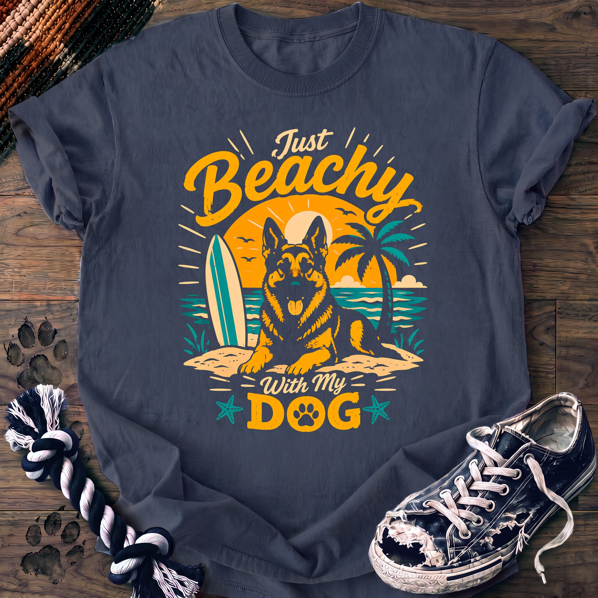 PAWSSION CLUB t-shirt in BlueJean color - SKU PC-0266