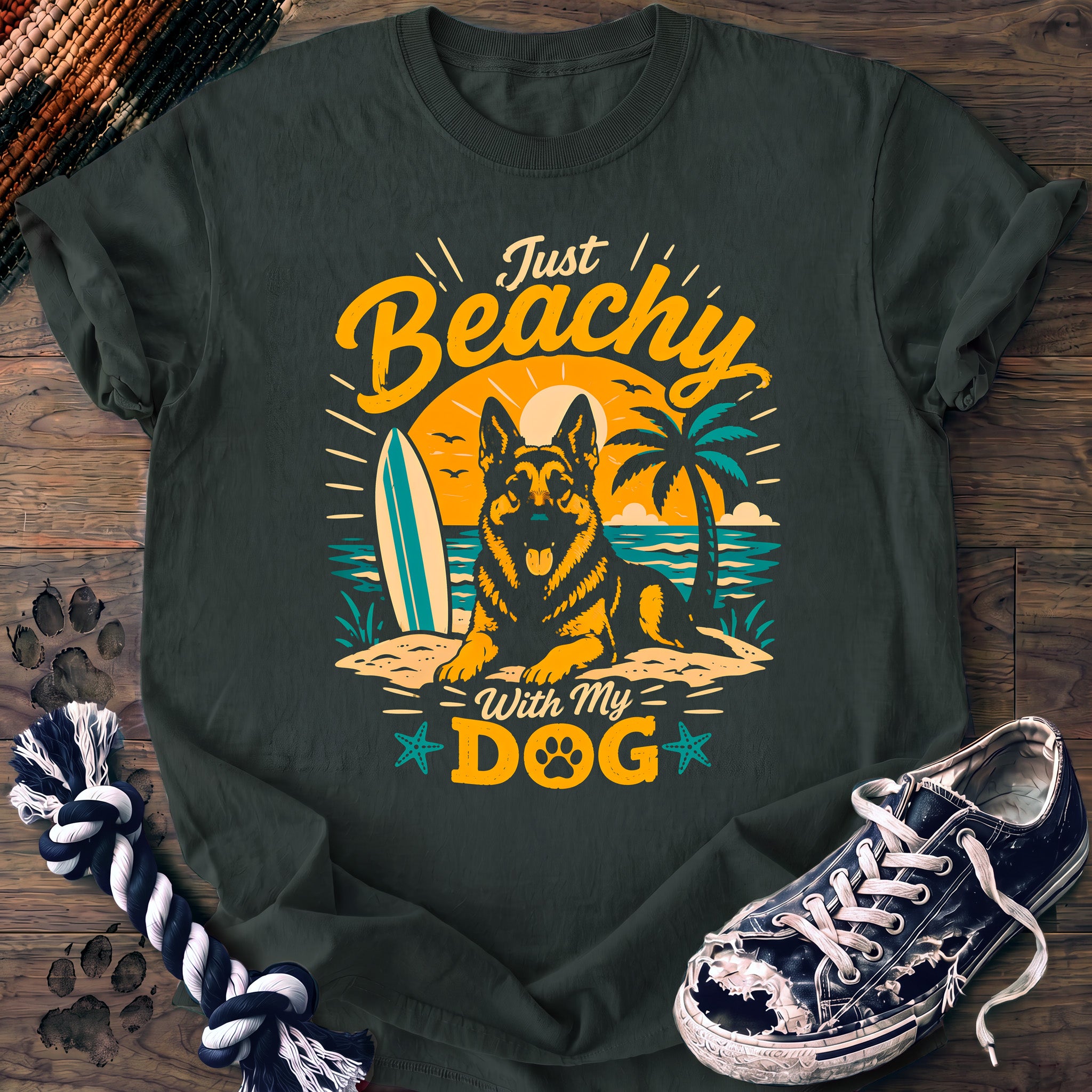 PAWSSION CLUB t-shirt in BlueSpruce color - SKU PC-0266