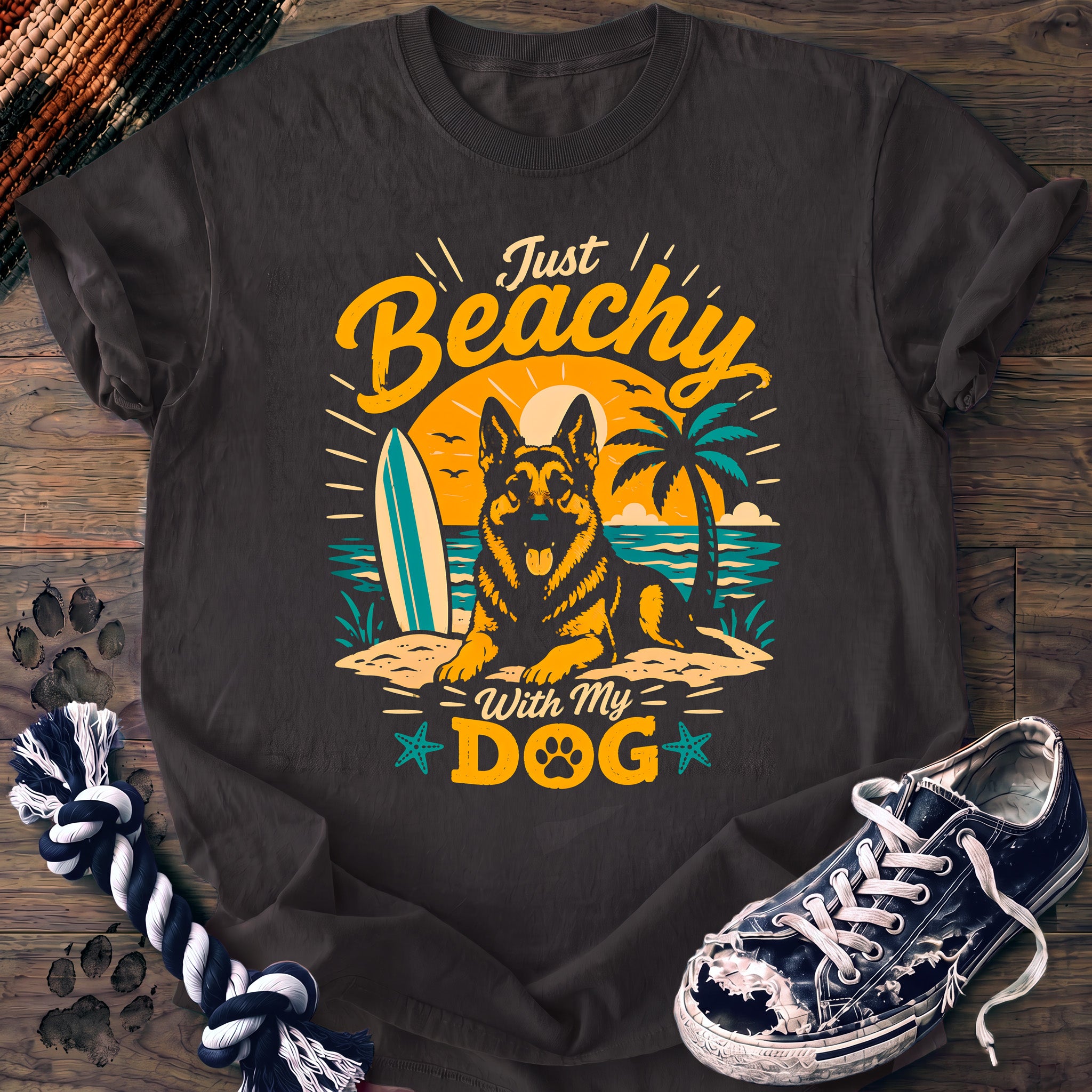 PAWSSION CLUB t-shirt in Graphite color - SKU PC-0266