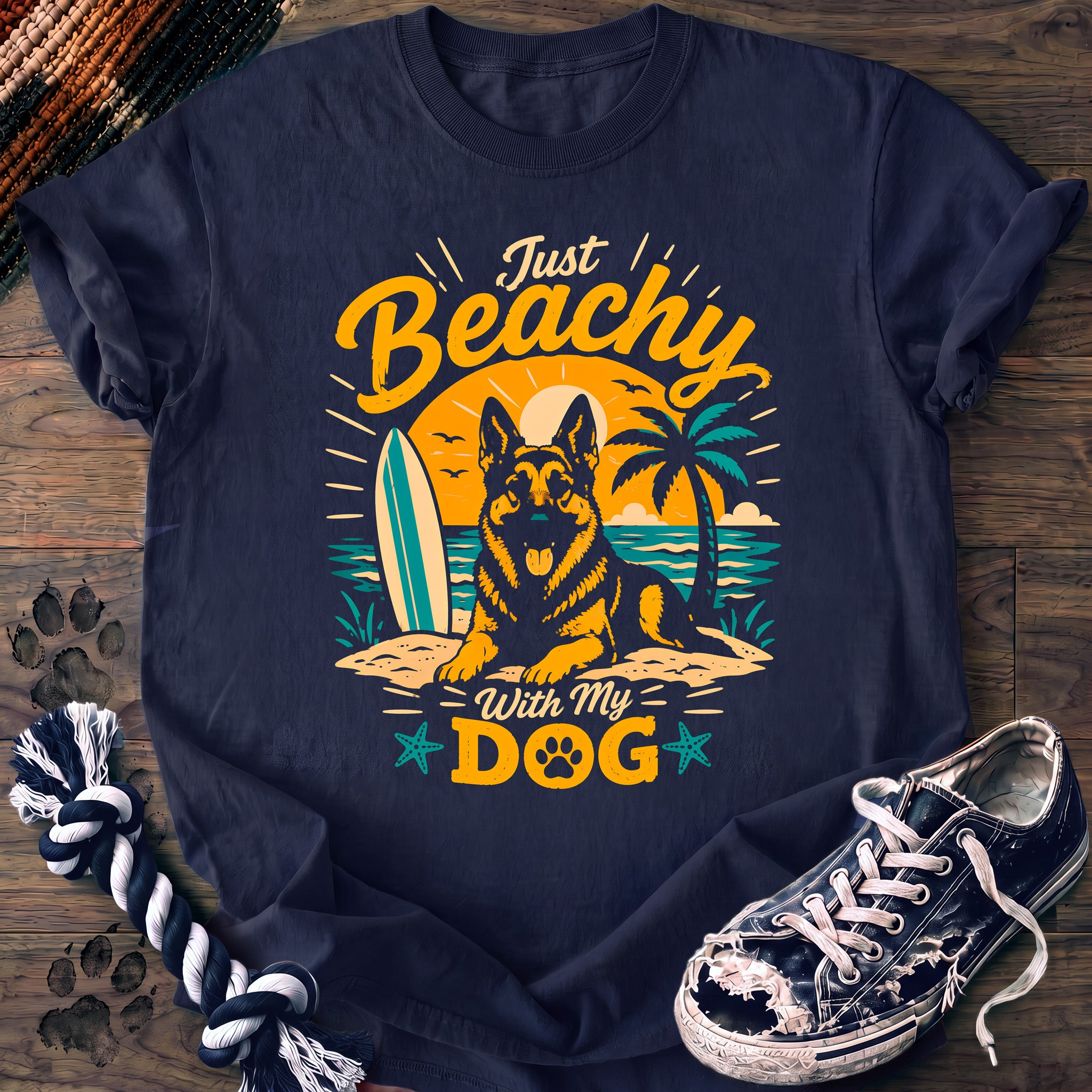 PAWSSION CLUB t-shirt in Navy color - SKU PC-0266