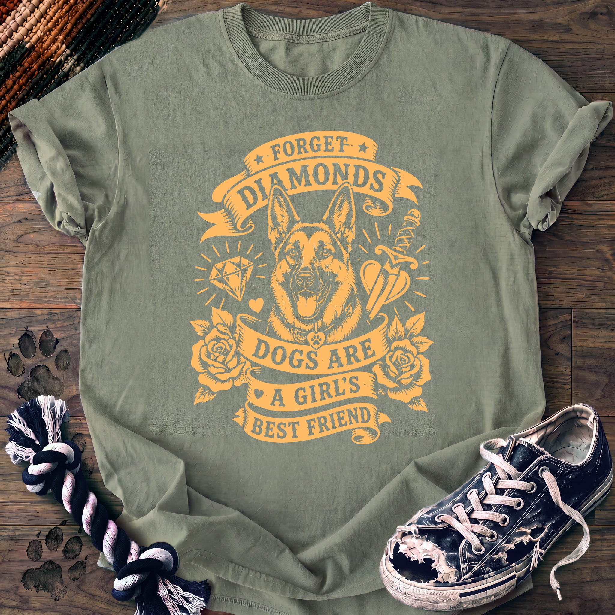 PAWSSION CLUB t-shirt in Bay color - SKU PC-0267