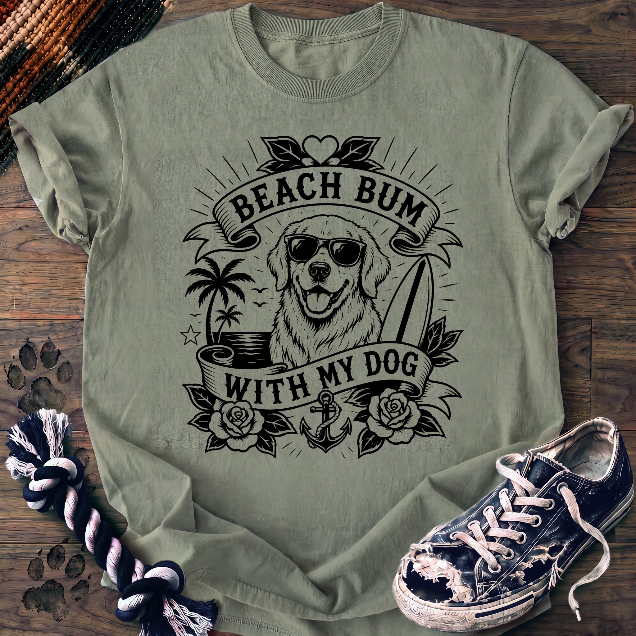 PAWSSION CLUB t-shirt in Bay color - SKU PC-0268