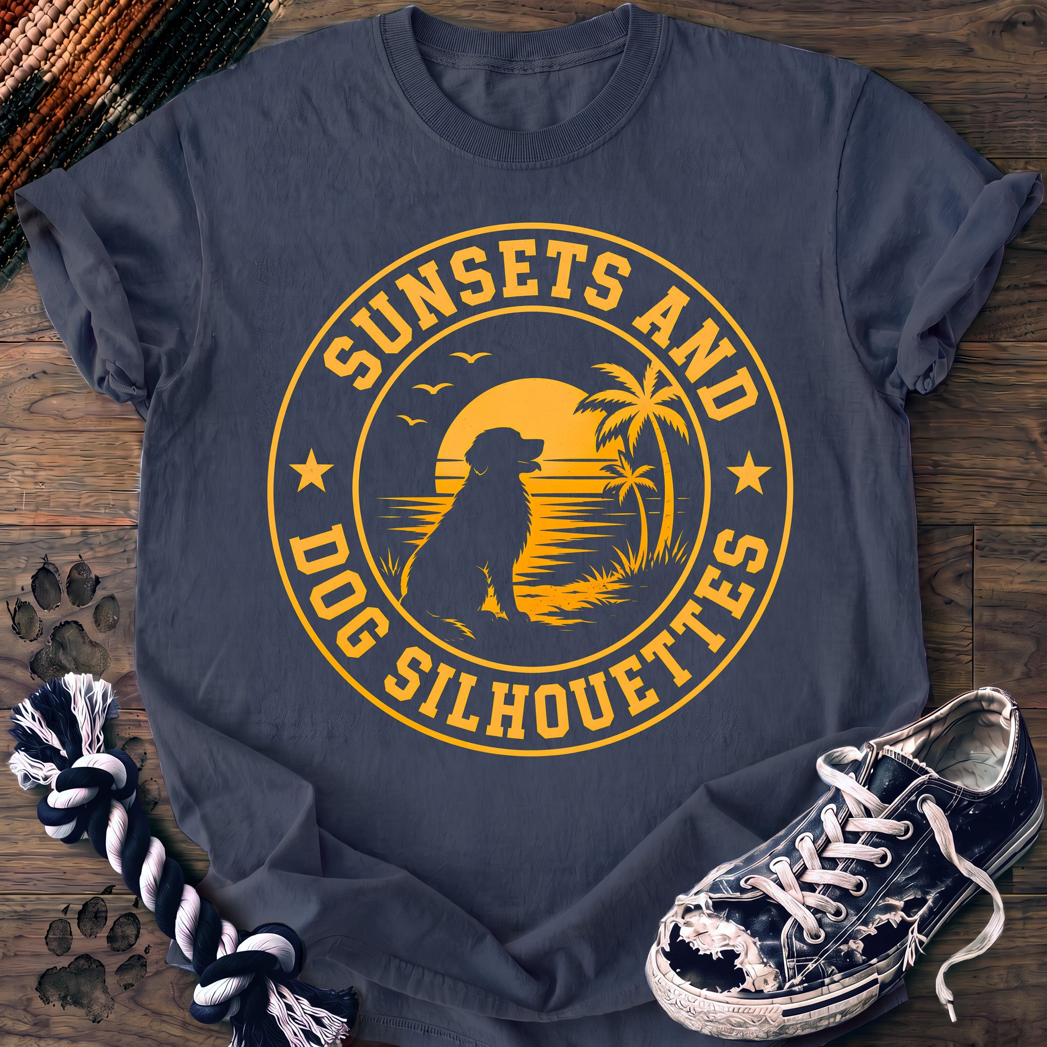 PAWSSION CLUB t-shirt in BlueJean color - SKU PC-0271