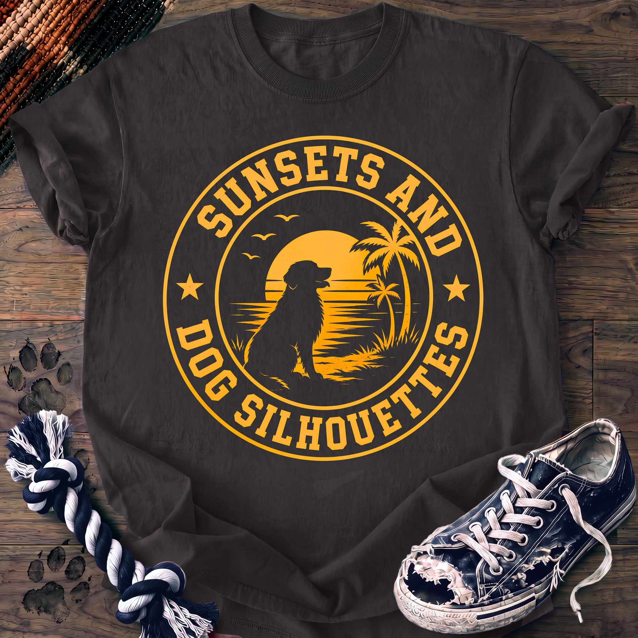 PAWSSION CLUB t-shirt in Graphite color - SKU PC-0271
