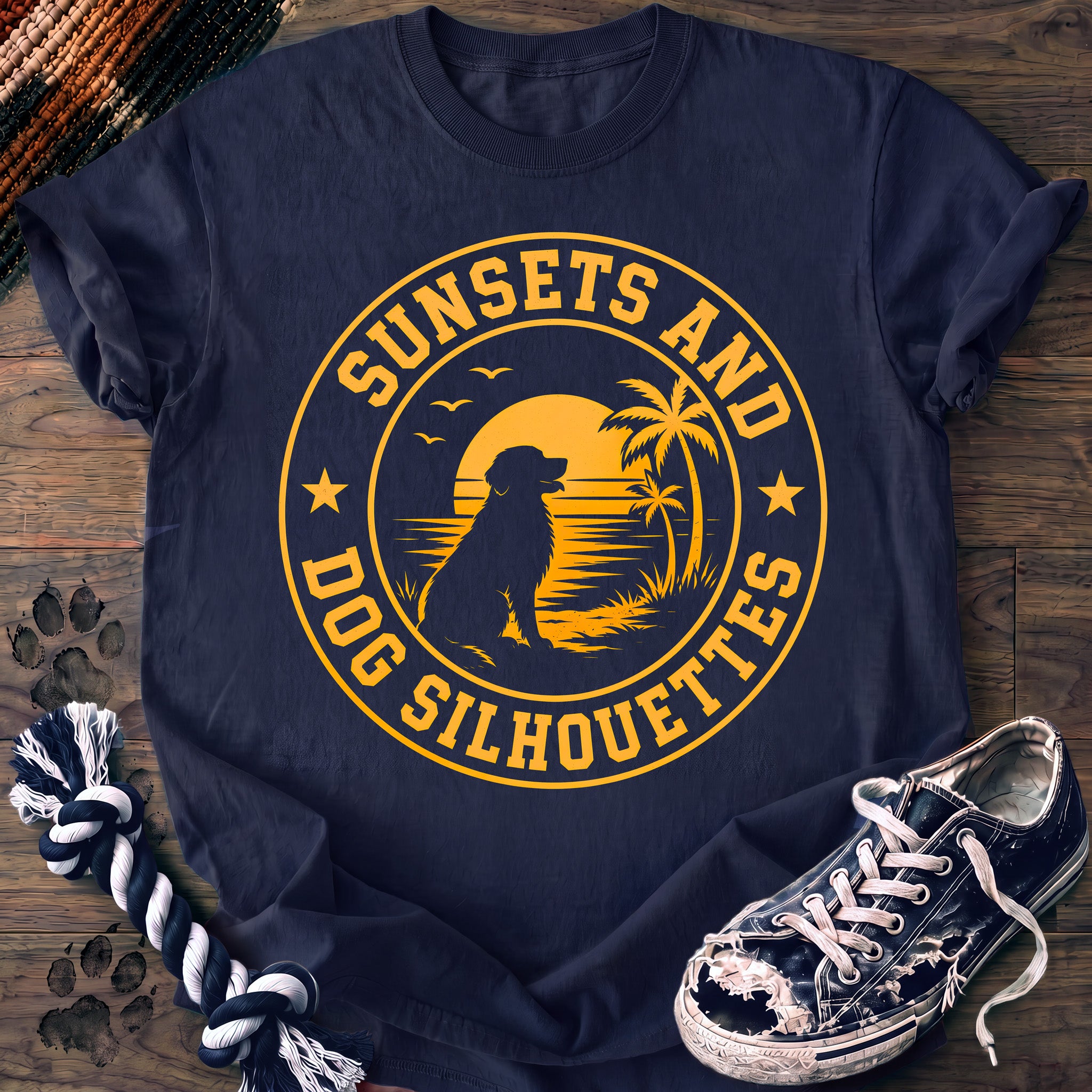 PAWSSION CLUB t-shirt in Navy color - SKU PC-0271