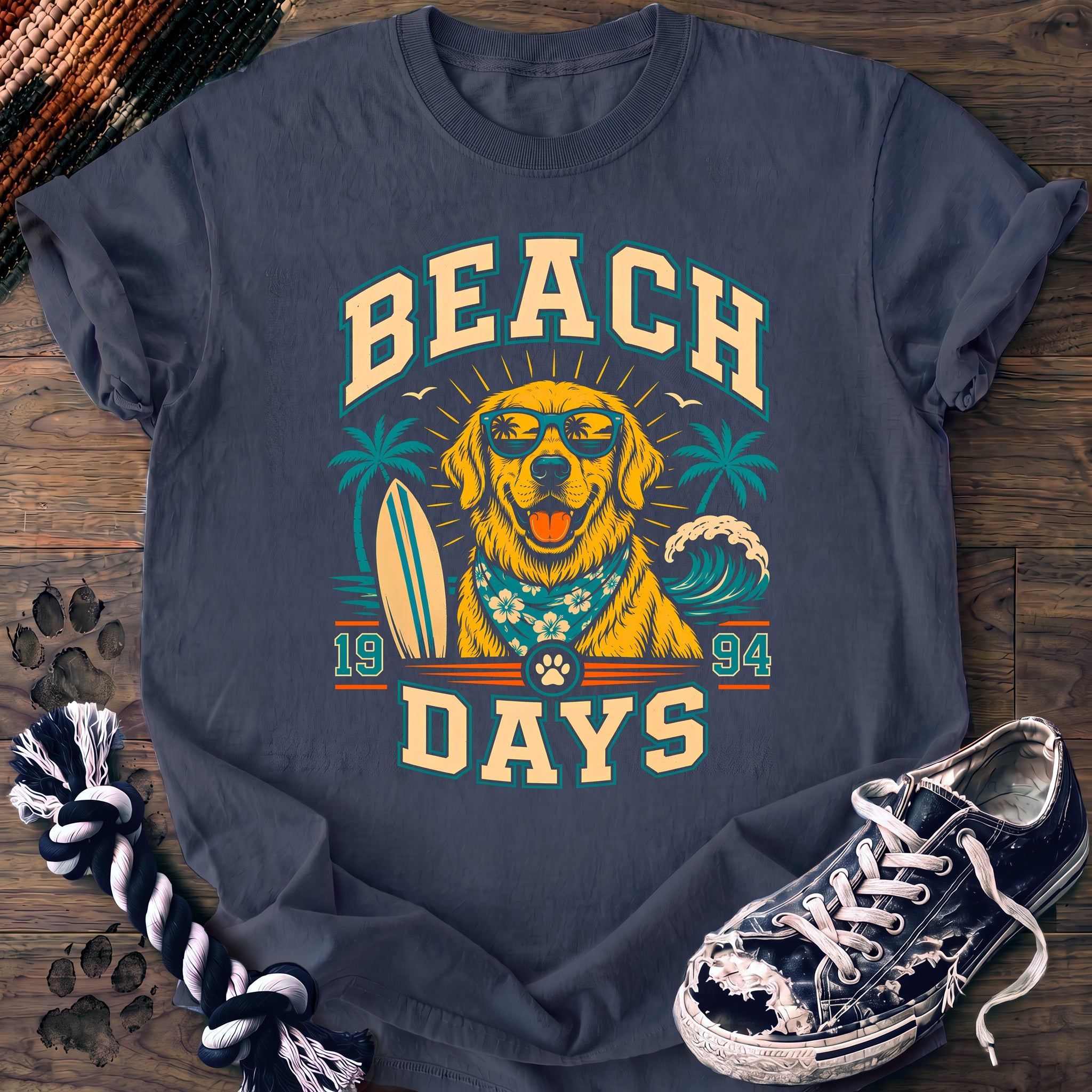 PAWSSION CLUB t-shirt in BlueJean color - SKU PC-0272