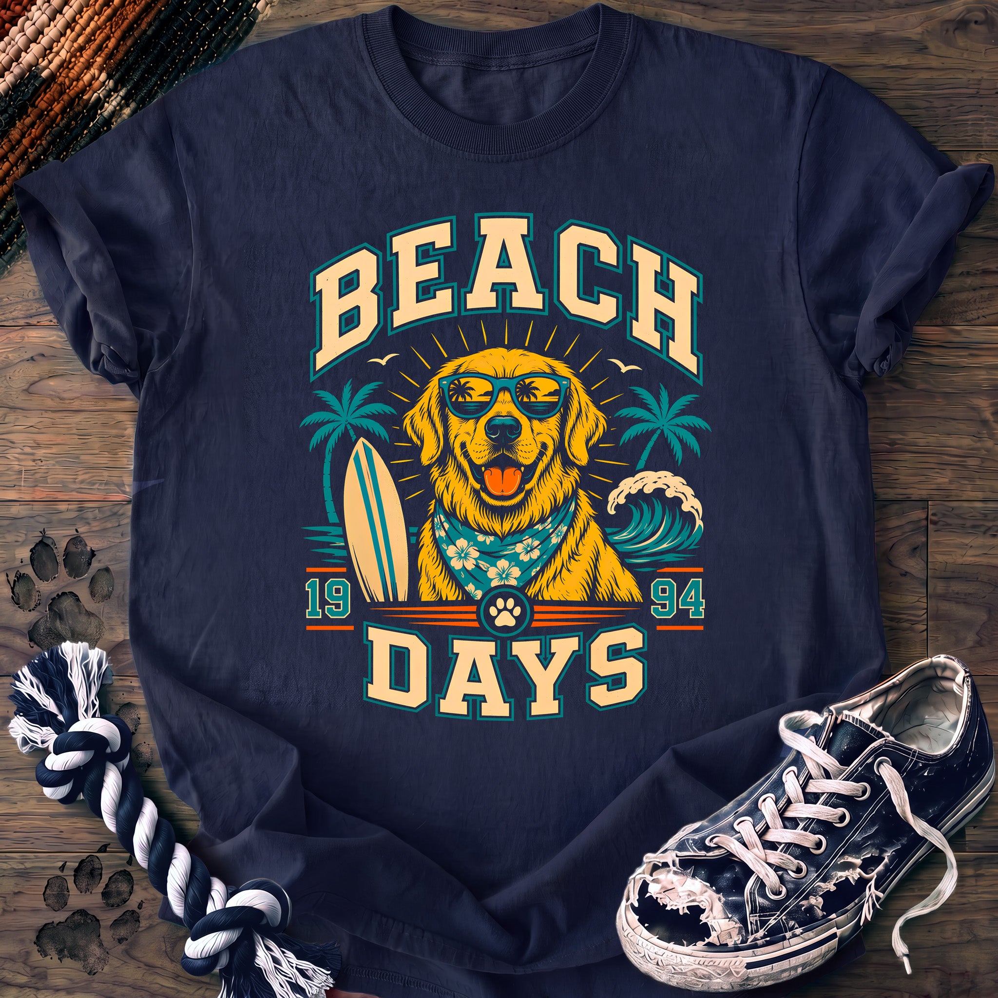 PAWSSION CLUB t-shirt in Navy color - SKU PC-0272