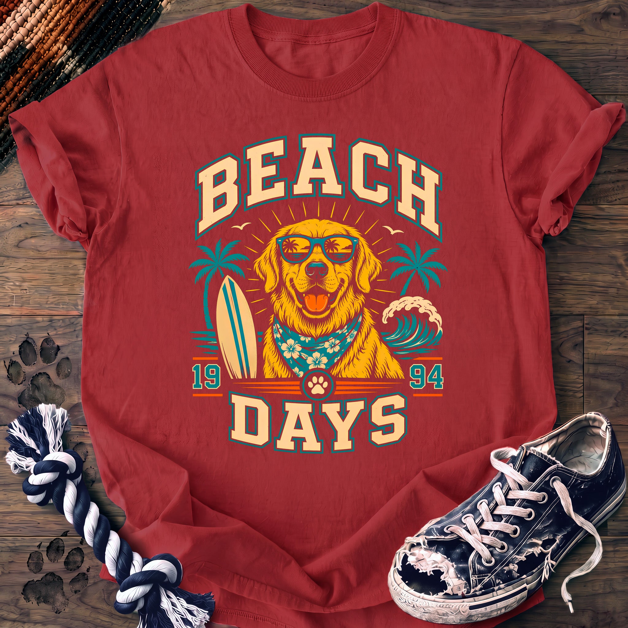 PAWSSION CLUB t-shirt in Watermelon color - SKU PC-0272