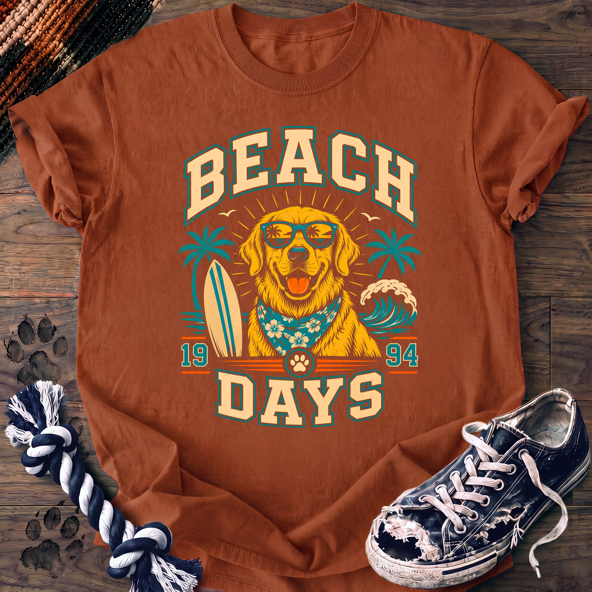 PAWSSION CLUB t-shirt in Yam color - SKU PC-0272