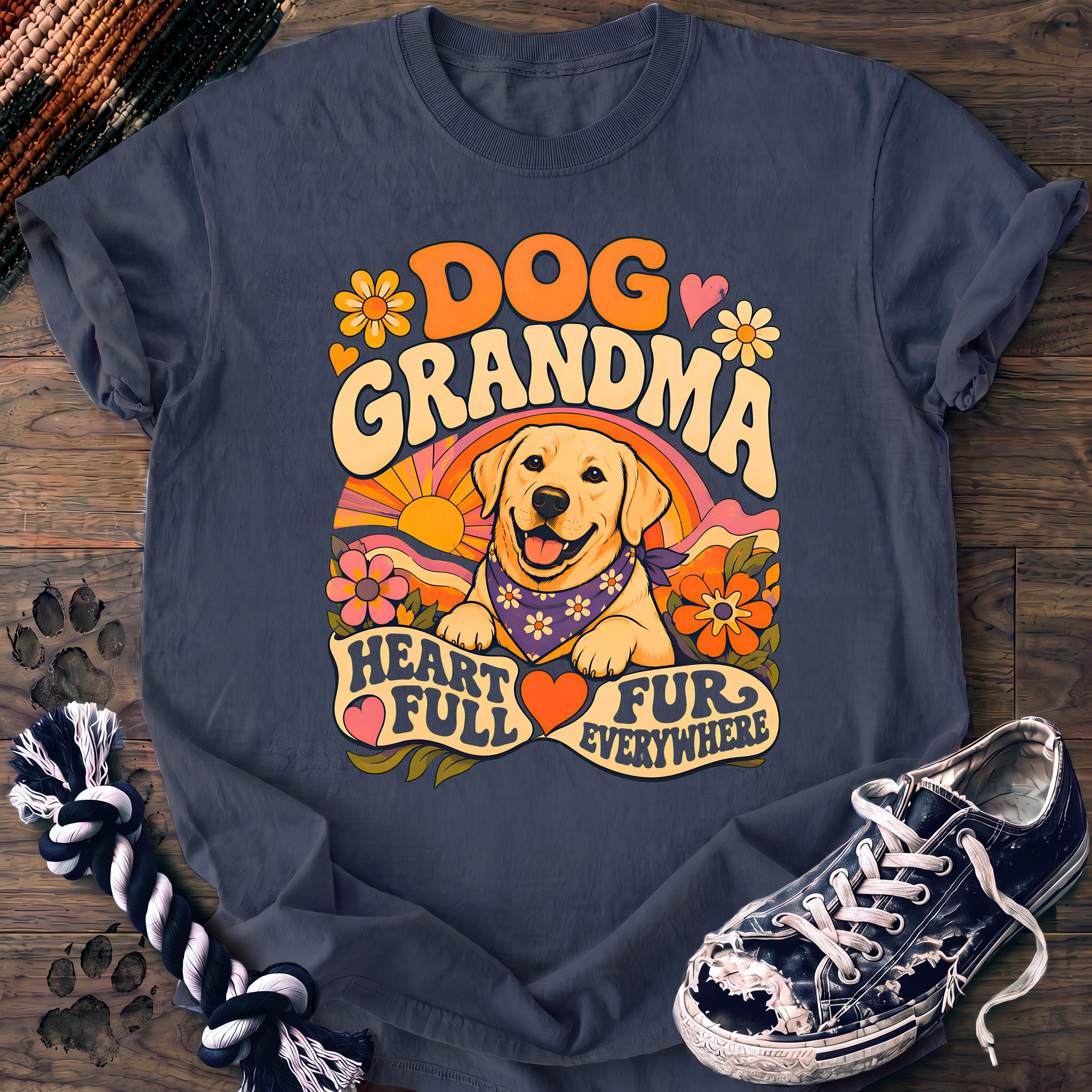 PAWSSION CLUB t-shirt in BlueJean color - SKU PC-0279