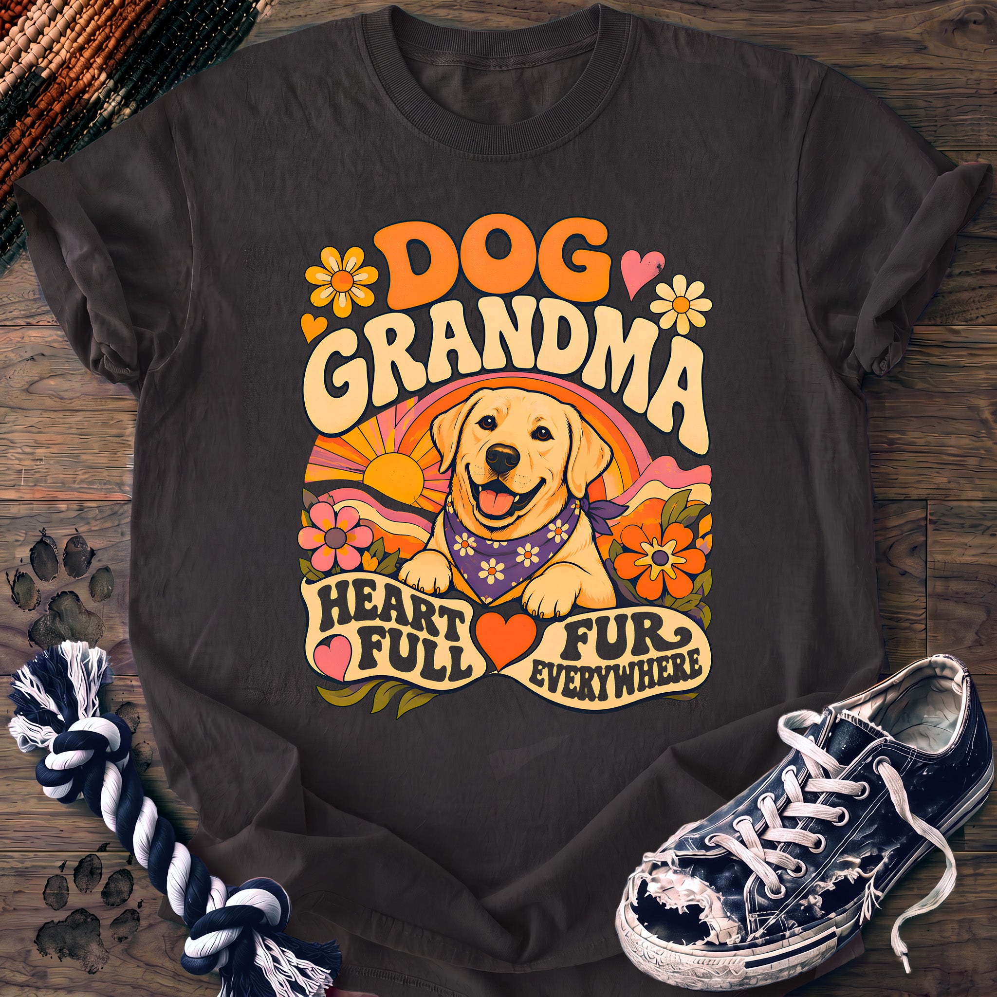 PAWSSION CLUB t-shirt in Graphite color - SKU PC-0279
