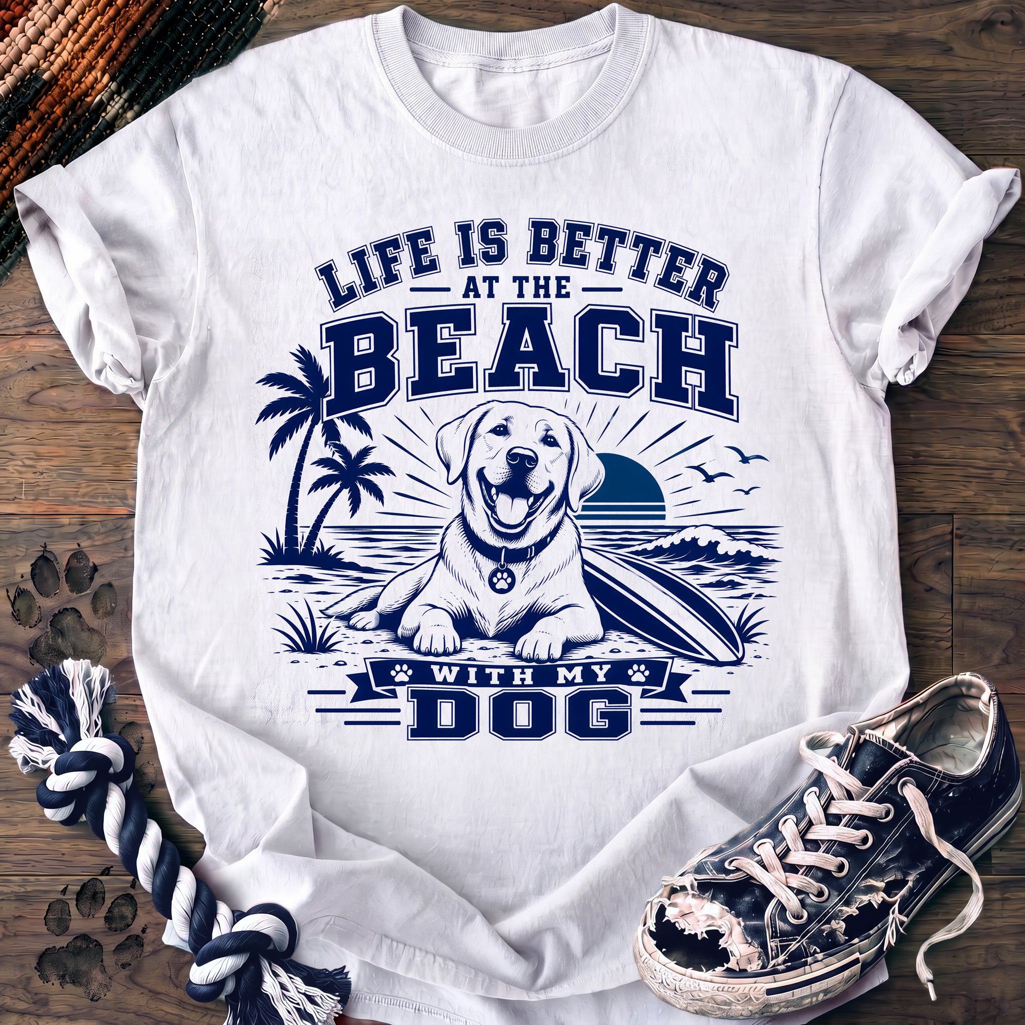 PAWSSION CLUB t-shirt in White color - SKU PC-0282