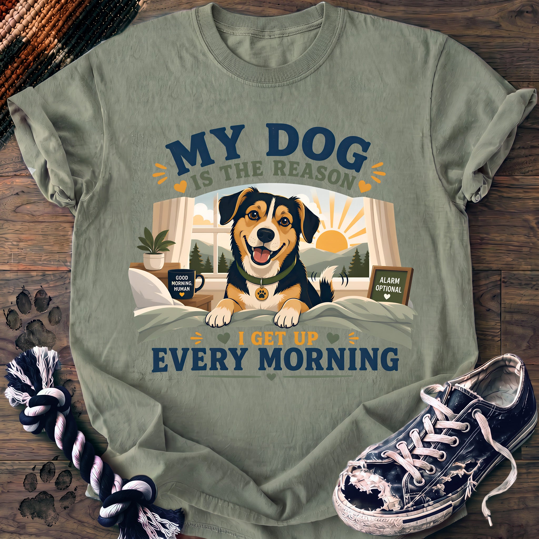 PAWSSION CLUB t-shirt in Bay color - SKU PC-0284